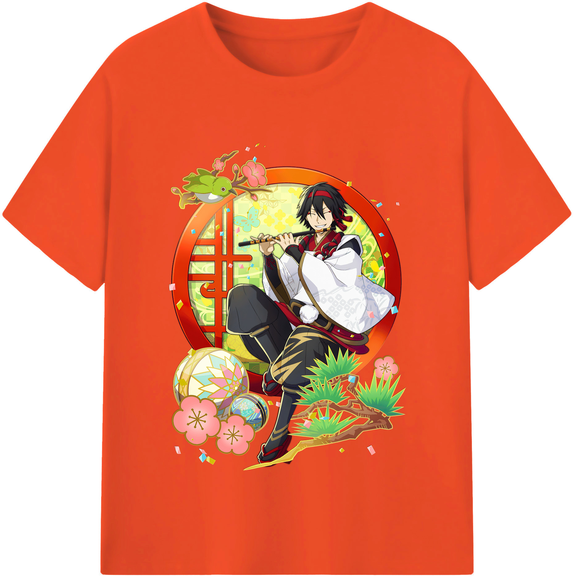 （画像用） 文豪ストレイドッグス Bungo Stray Dogs 綿100％半袖Tシャツ（フロントプリント）