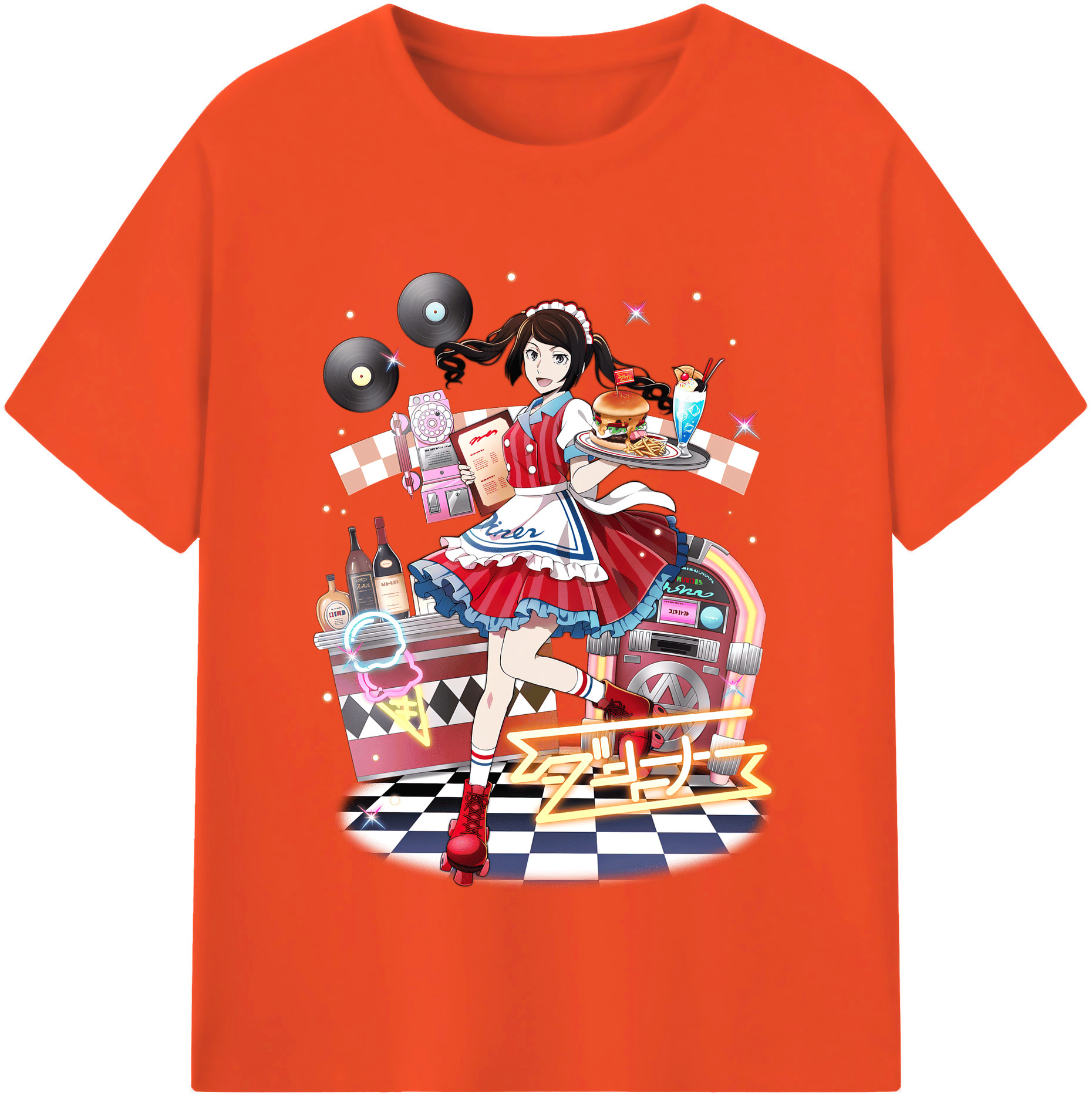 （画像用） 文豪ストレイドッグス Bungo Stray Dogs 綿100％半袖Tシャツ（フロントプリント）