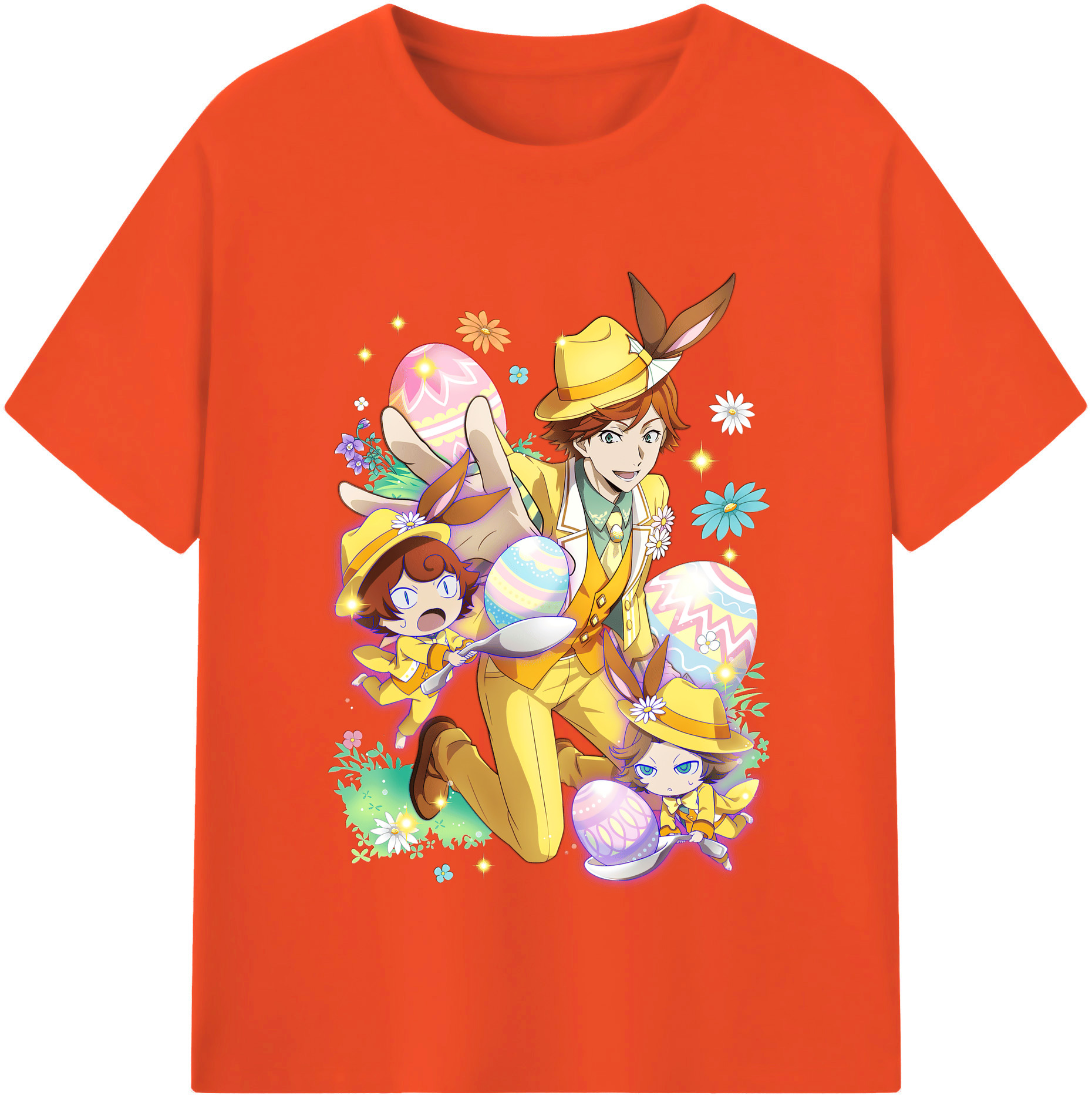 （画像用） 文豪ストレイドッグス Bungo Stray Dogs 綿100％半袖Tシャツ（フロントプリント）