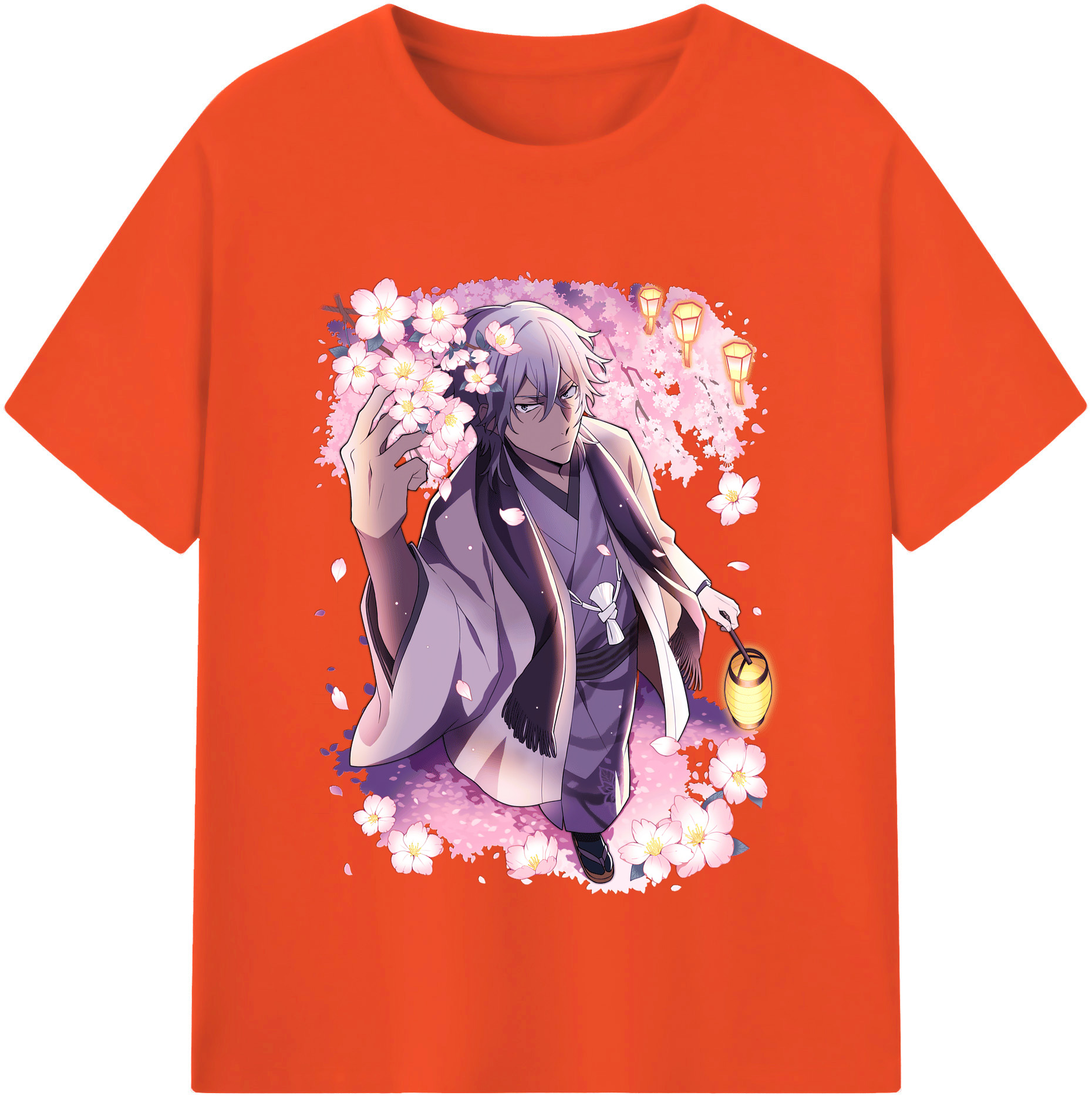 （画像用） 文豪ストレイドッグス Bungo Stray Dogs 綿100％半袖Tシャツ（フロントプリント）