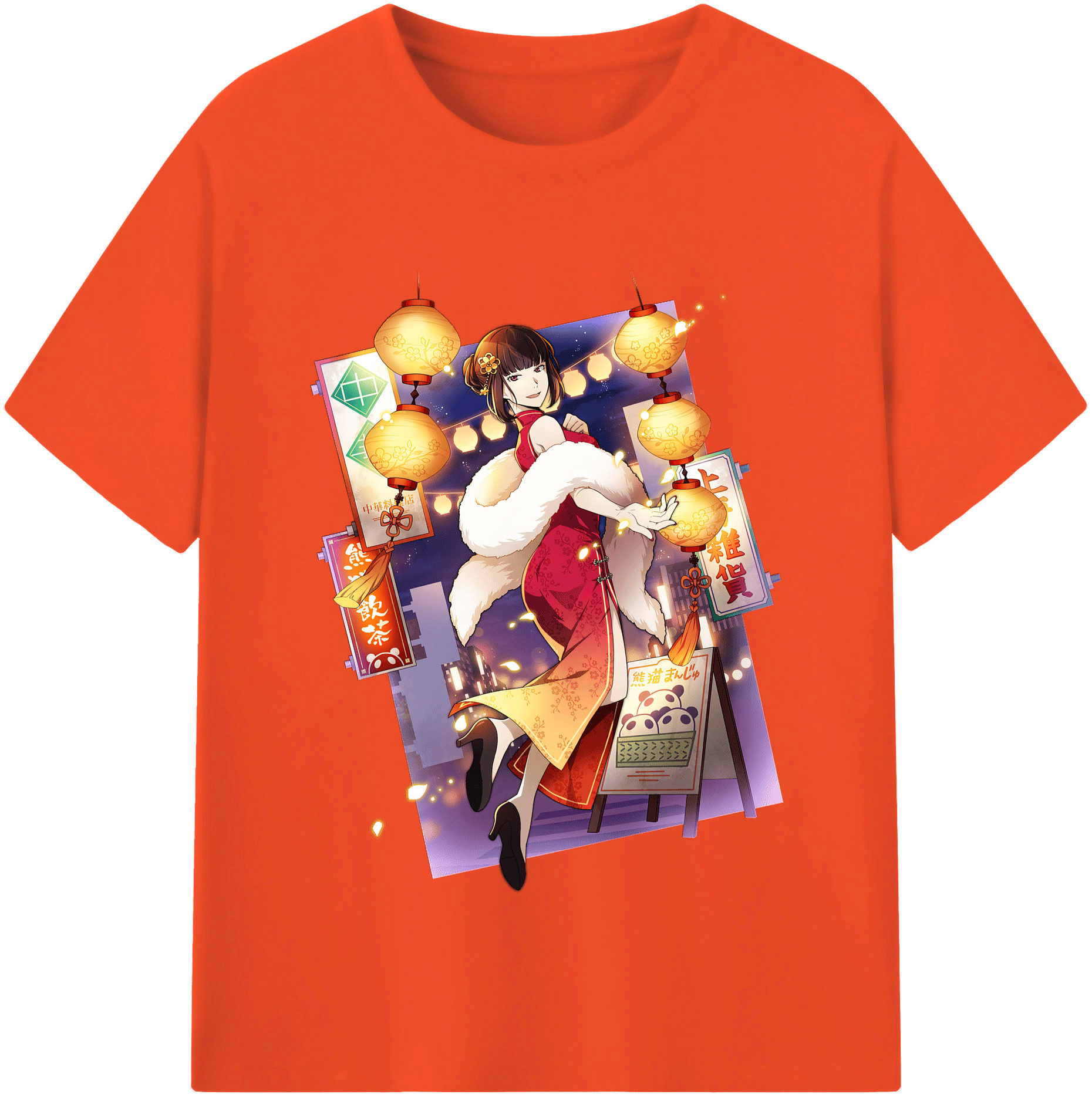 （画像用） 文豪ストレイドッグス Bungo Stray Dogs 綿100％半袖Tシャツ（フロントプリント）