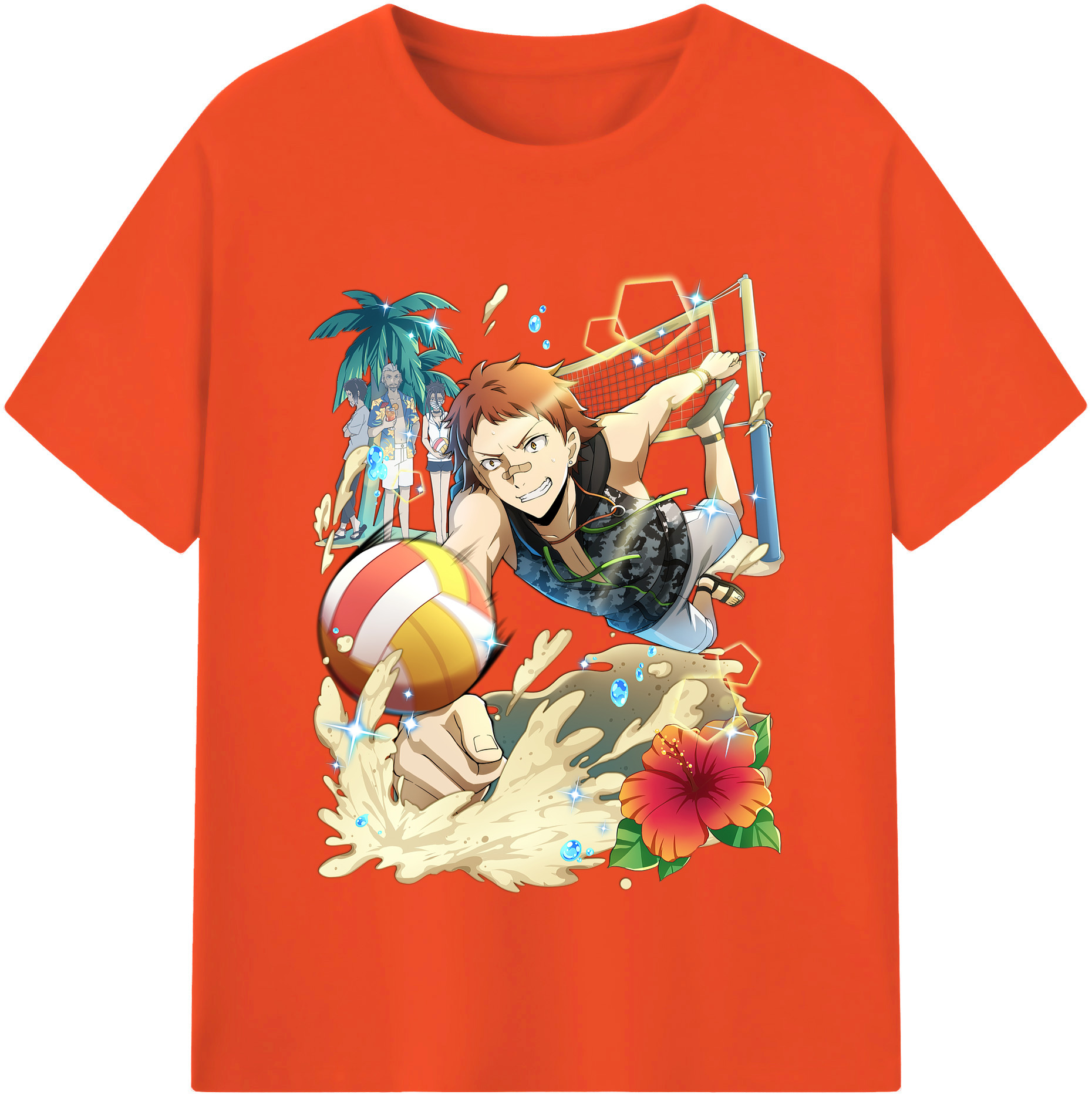（画像用） 文豪ストレイドッグス Bungo Stray Dogs 綿100％半袖Tシャツ（フロントプリント）