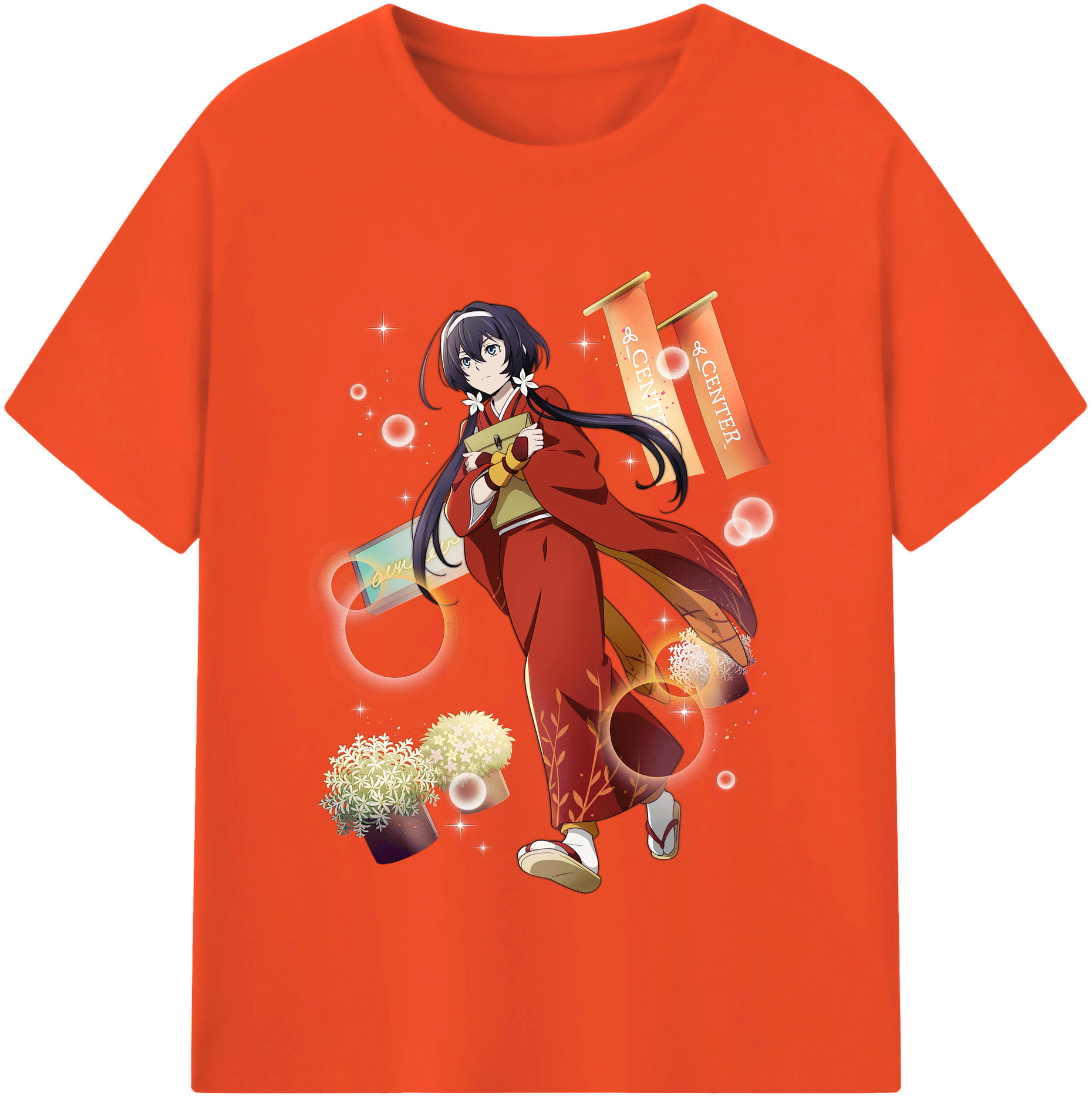 （画像用） 文豪ストレイドッグス Bungo Stray Dogs 綿100％半袖Tシャツ（フロントプリント）