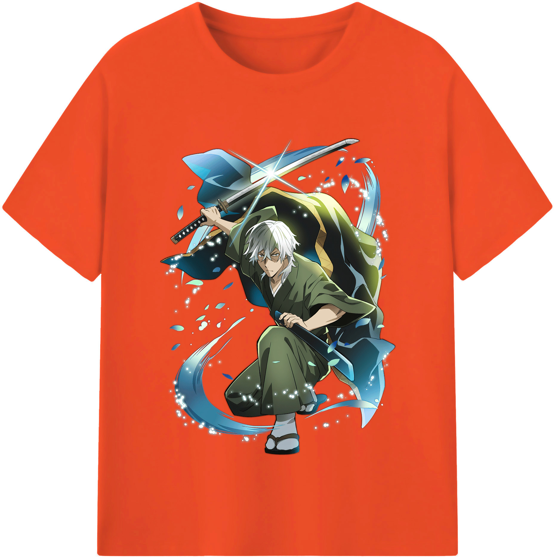 （画像用） 文豪ストレイドッグス Bungo Stray Dogs 綿100％半袖Tシャツ（フロントプリント）