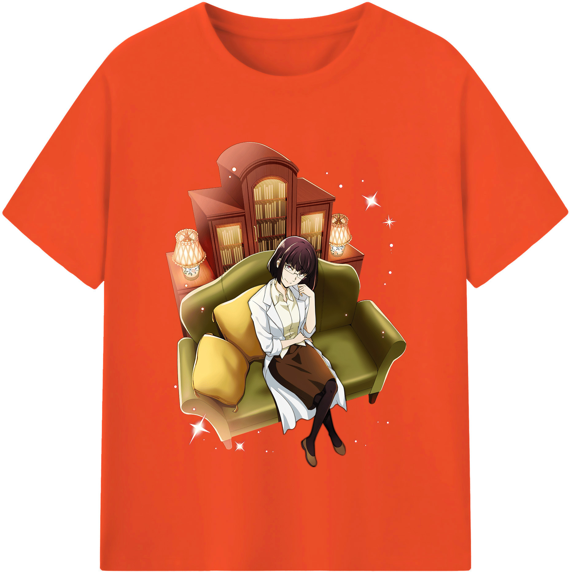 （画像用） 文豪ストレイドッグス Bungo Stray Dogs 綿100％半袖Tシャツ（フロントプリント）