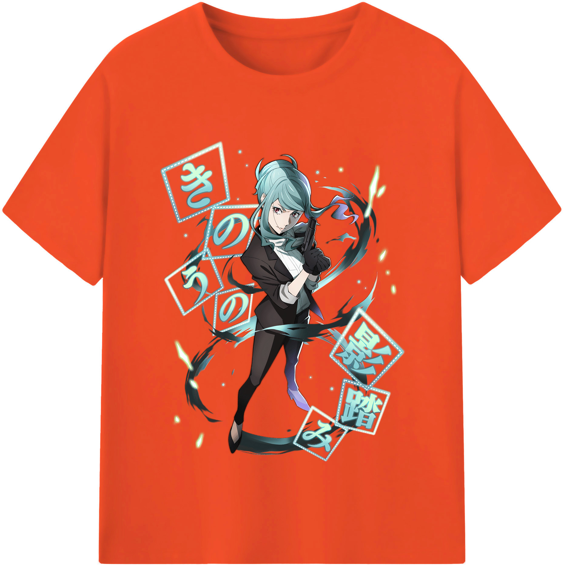 （画像用） 文豪ストレイドッグス Bungo Stray Dogs 綿100％半袖Tシャツ（フロントプリント）