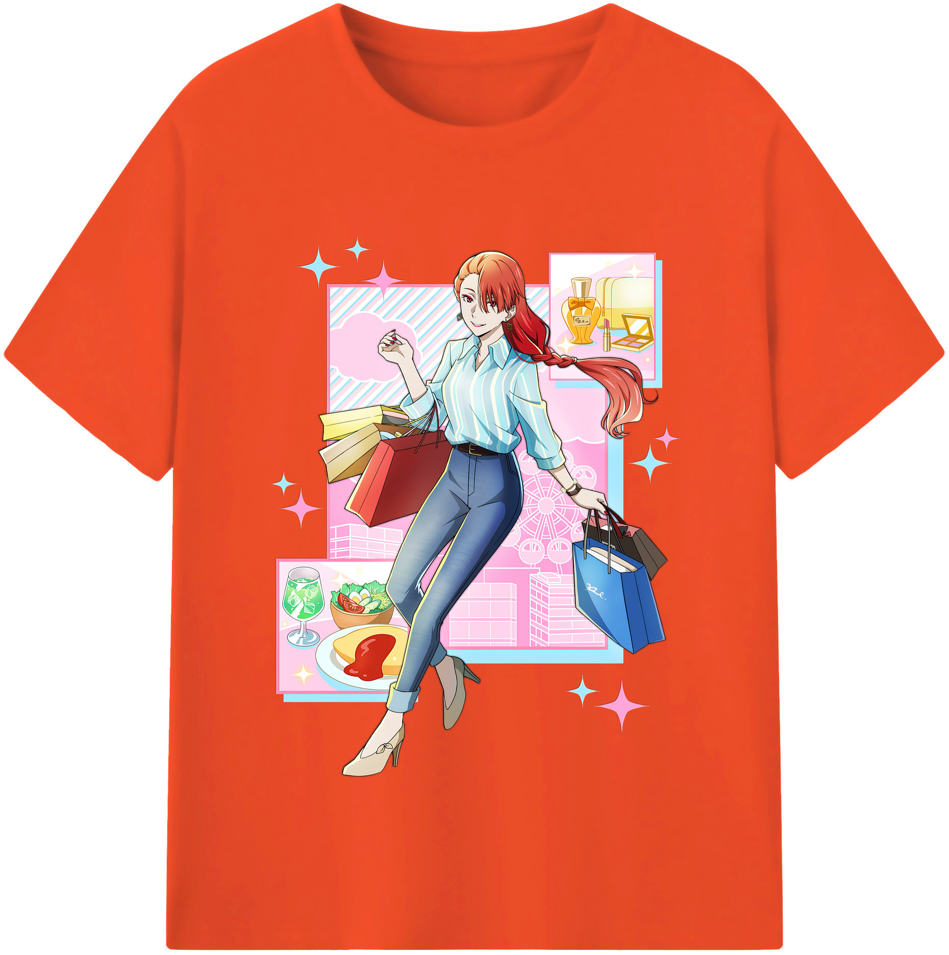 （画像用） 文豪ストレイドッグス Bungo Stray Dogs 綿100％半袖Tシャツ（フロントプリント）