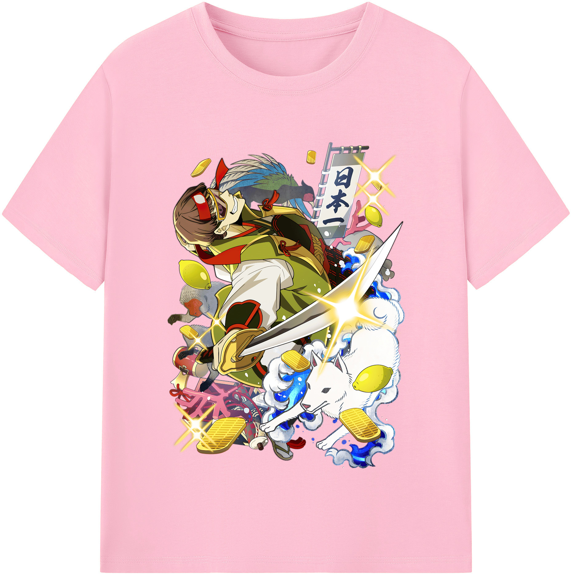 （画像用） 文豪ストレイドッグス Bungo Stray Dogs 綿100％半袖Tシャツ（フロントプリント）