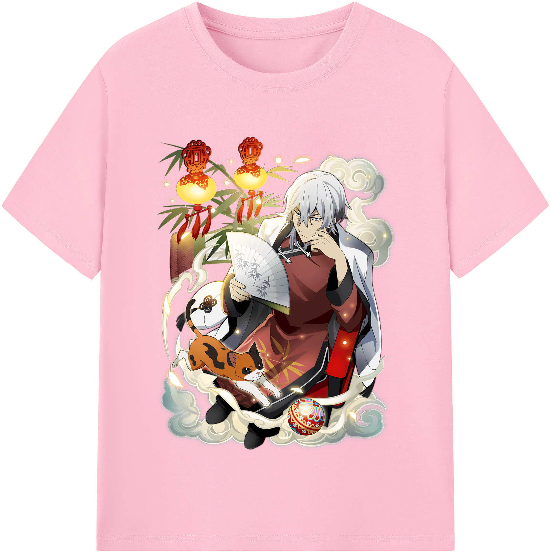 （画像用） 文豪ストレイドッグス Bungo Stray Dogs 綿100％半袖Tシャツ（フロントプリント）