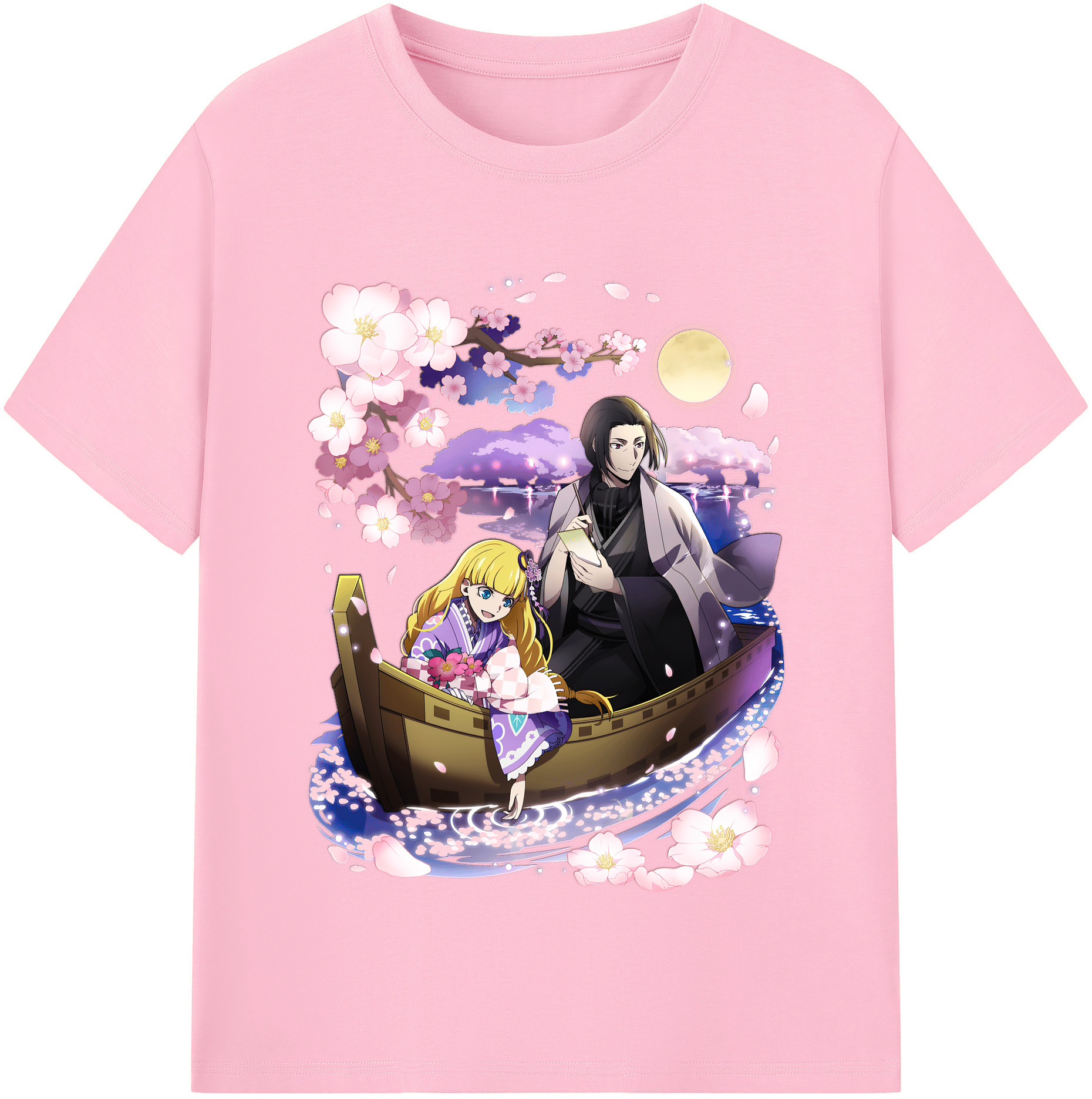 （画像用） 文豪ストレイドッグス Bungo Stray Dogs 綿100％半袖Tシャツ（フロントプリント）