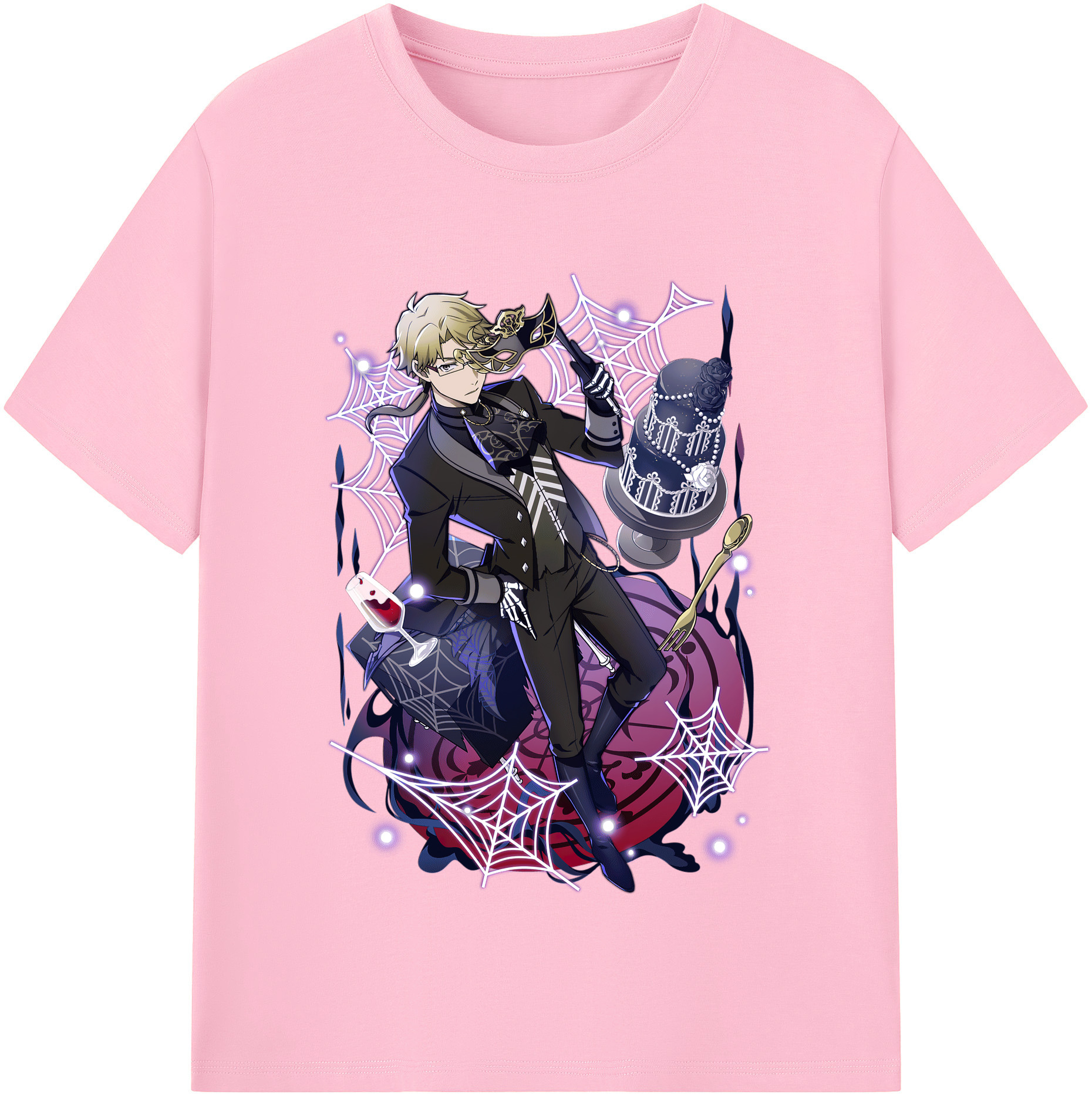（画像用） 文豪ストレイドッグス Bungo Stray Dogs 綿100％半袖Tシャツ（フロントプリント）