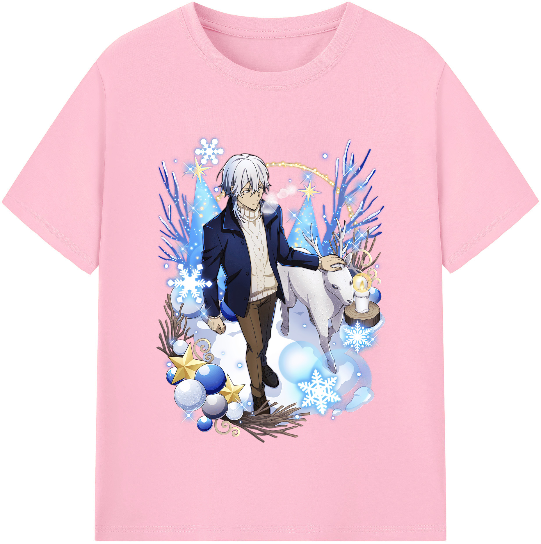 （画像用） 文豪ストレイドッグス Bungo Stray Dogs 綿100％半袖Tシャツ（フロントプリント）