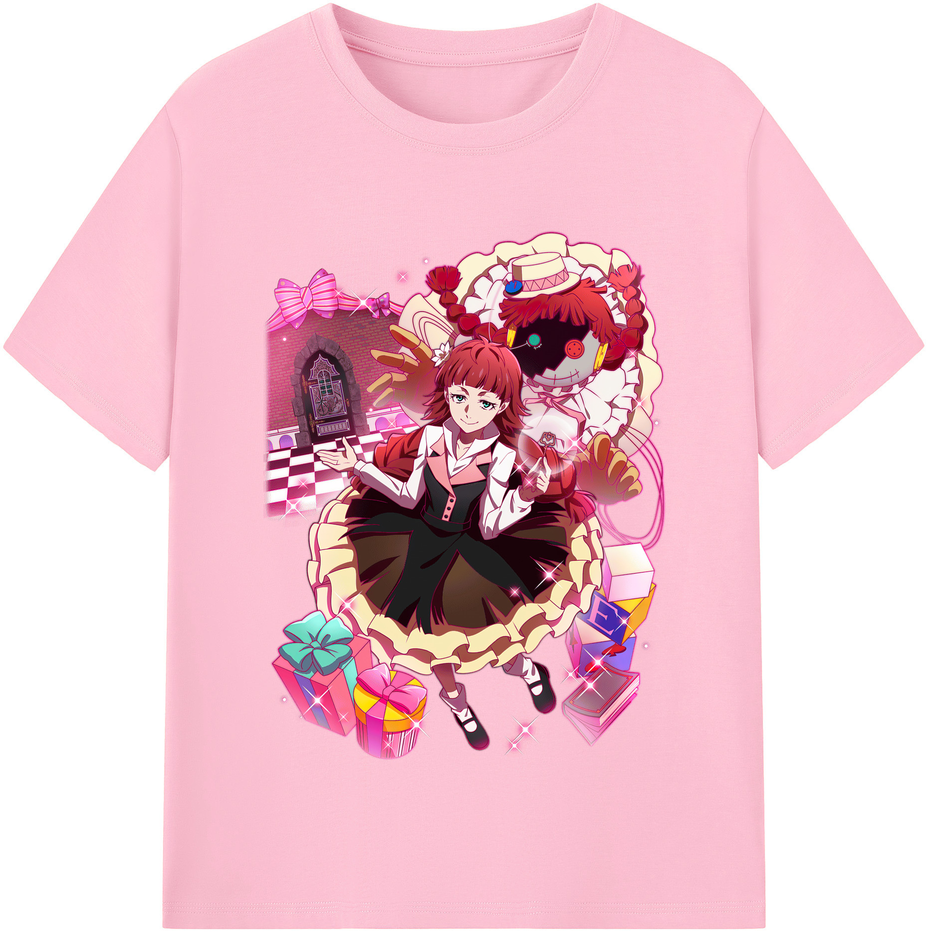 （画像用） 文豪ストレイドッグス Bungo Stray Dogs 綿100％半袖Tシャツ（フロントプリント）