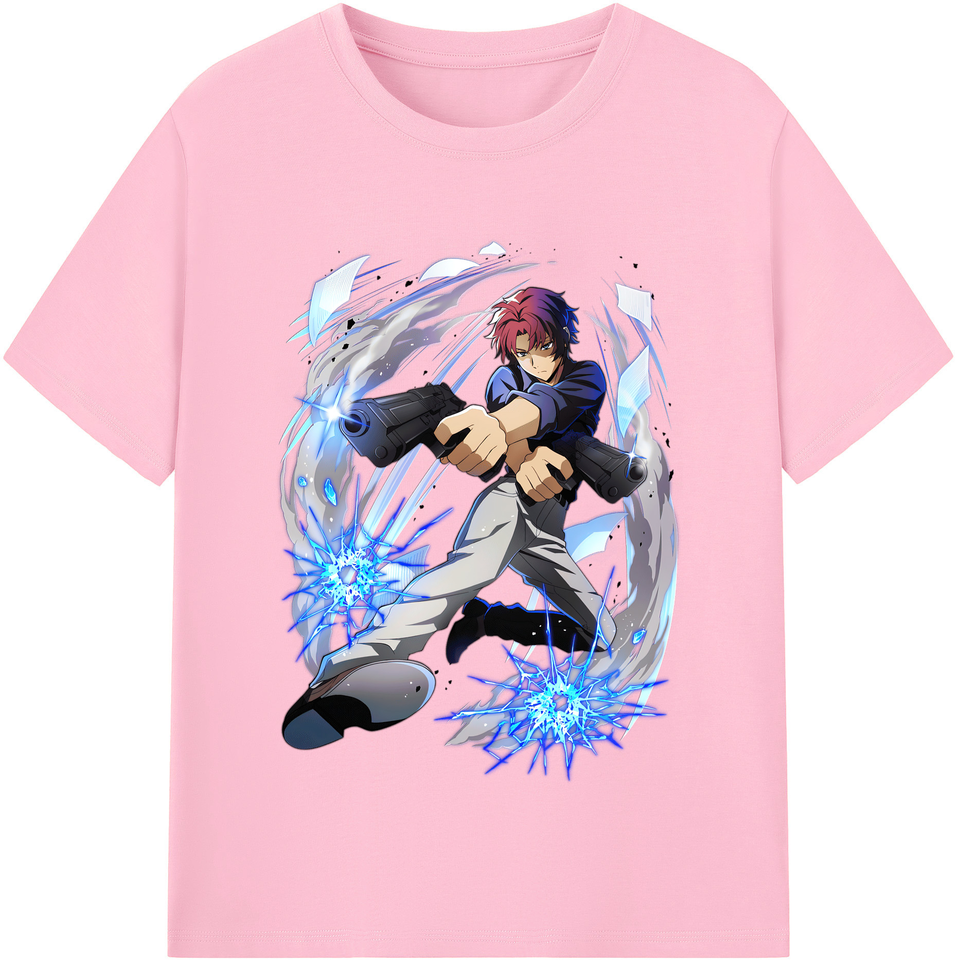 （画像用） 文豪ストレイドッグス Bungo Stray Dogs 綿100％半袖Tシャツ（フロントプリント）