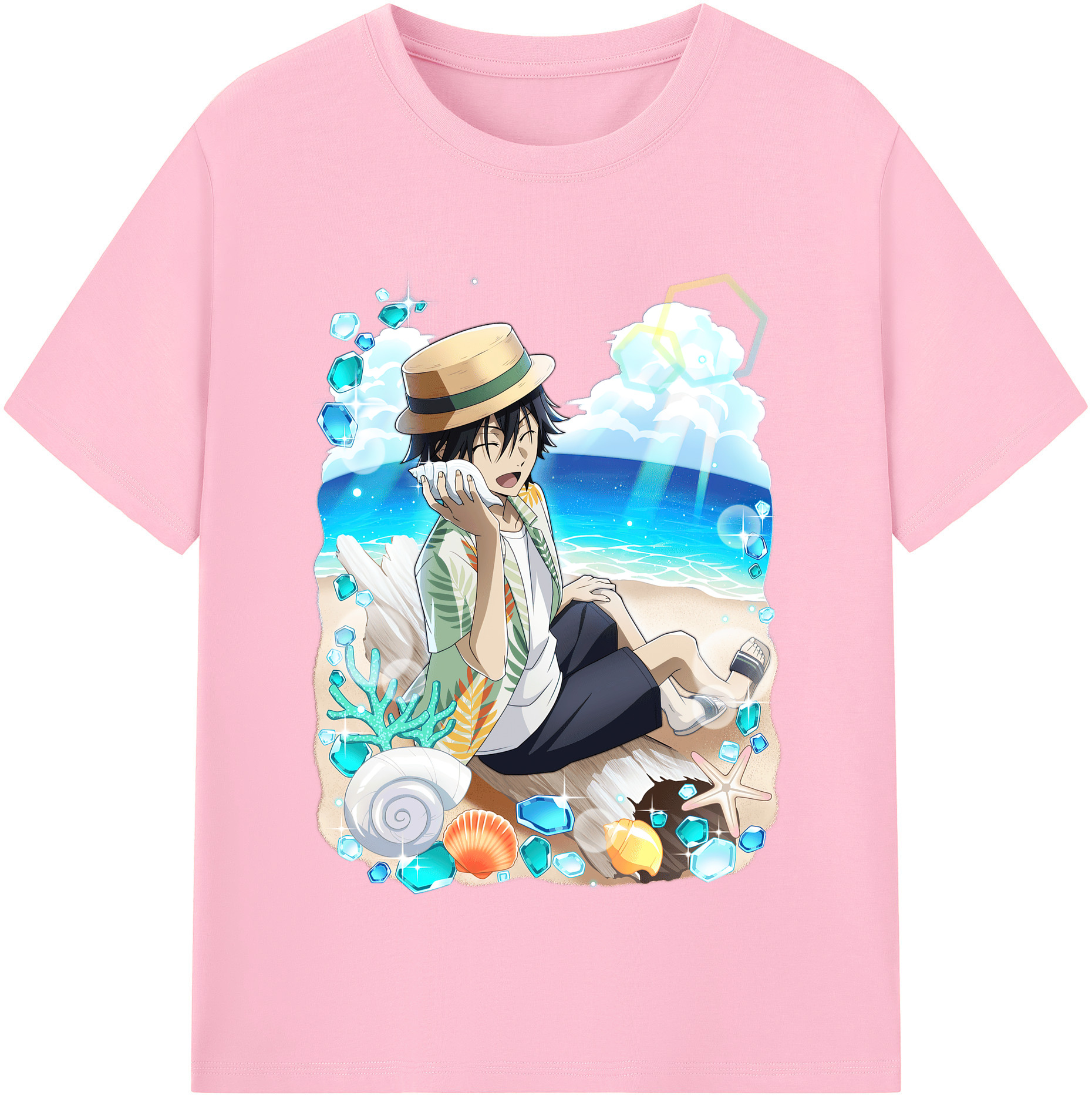 （画像用） 文豪ストレイドッグス Bungo Stray Dogs 綿100％半袖Tシャツ（フロントプリント）
