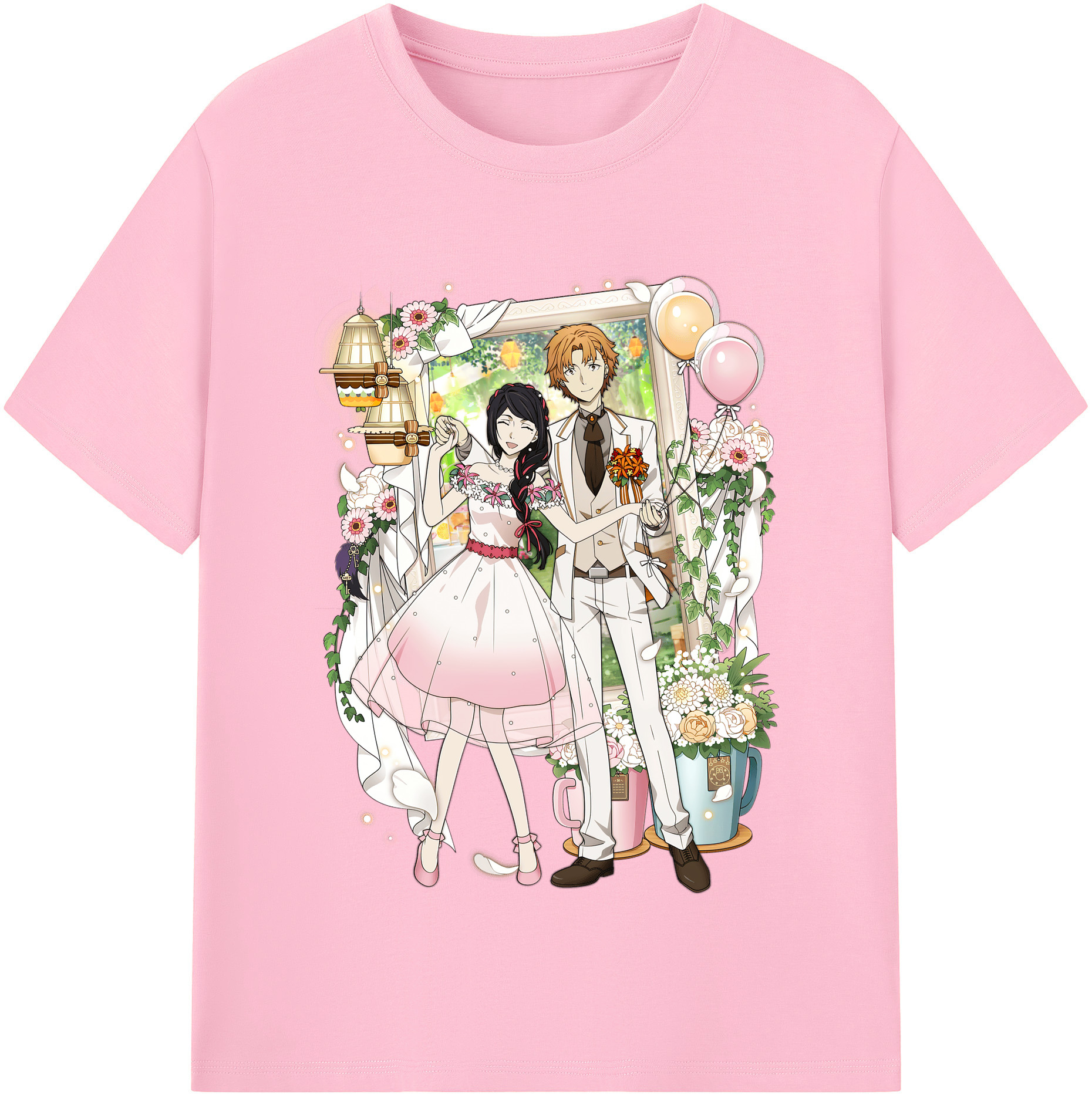 （画像用） 文豪ストレイドッグス Bungo Stray Dogs 綿100％半袖Tシャツ（フロントプリント）