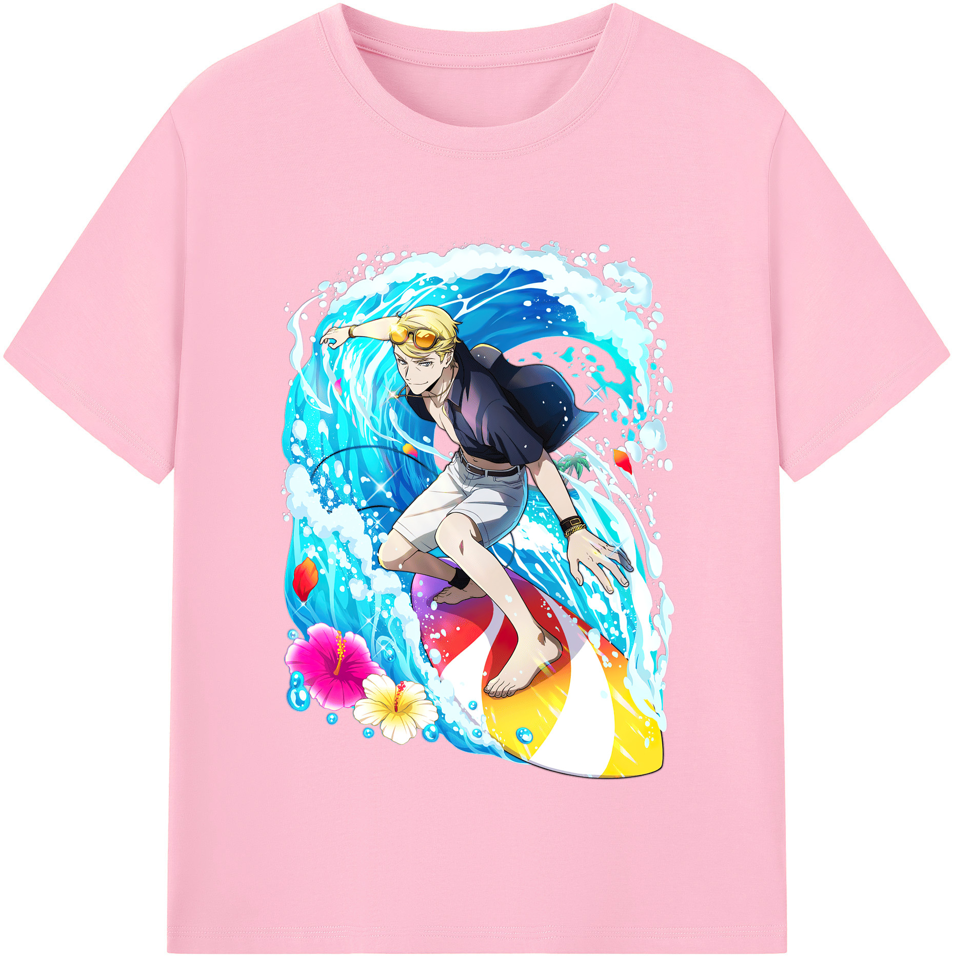 （画像用） 文豪ストレイドッグス Bungo Stray Dogs 綿100％半袖Tシャツ（フロントプリント）
