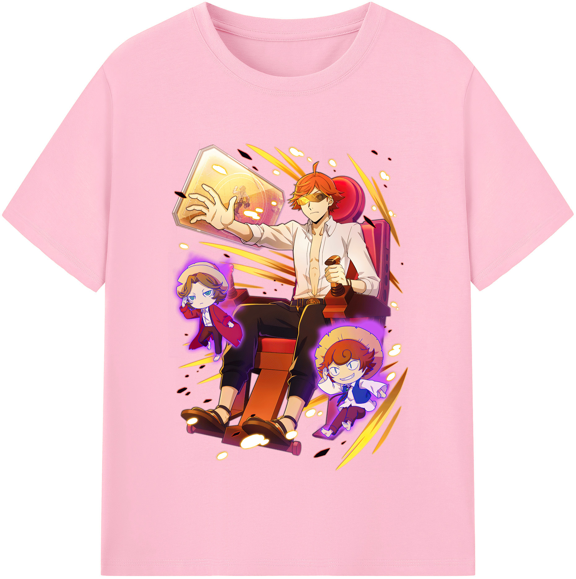 （画像用） 文豪ストレイドッグス Bungo Stray Dogs 綿100％半袖Tシャツ（フロントプリント）