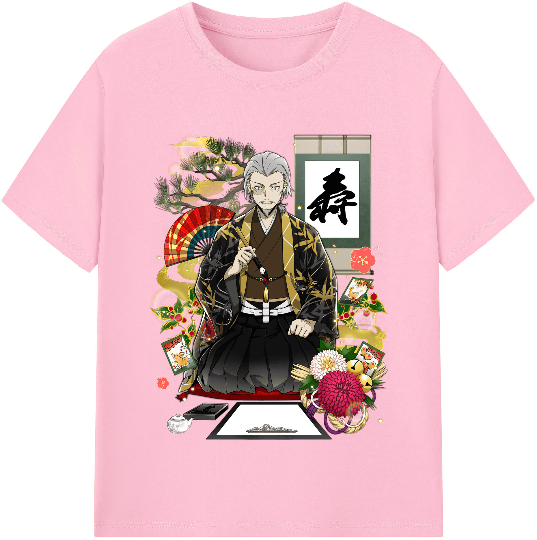（画像用） 文豪ストレイドッグス Bungo Stray Dogs 綿100％半袖Tシャツ（フロントプリント）