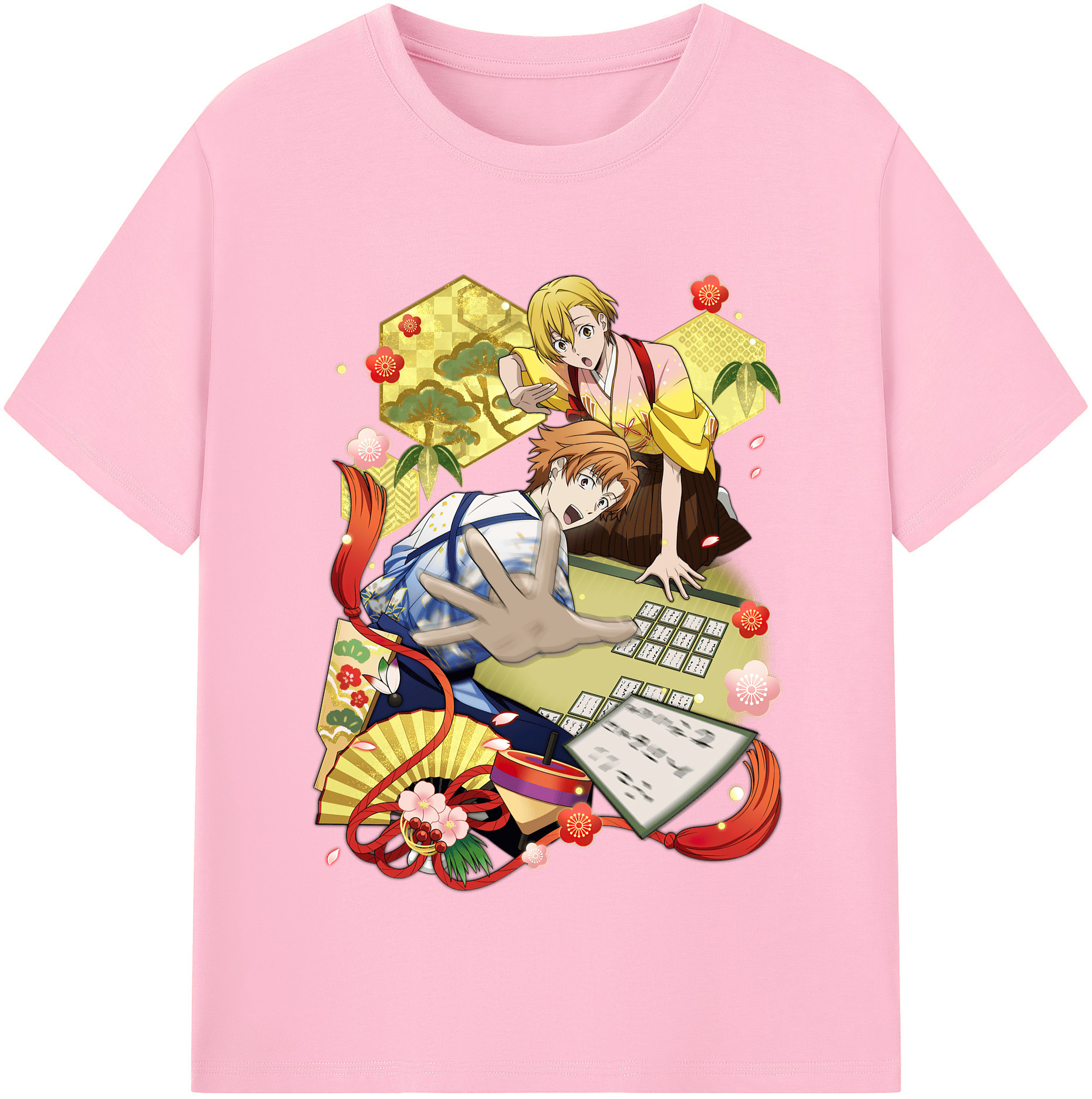 （画像用） 文豪ストレイドッグス Bungo Stray Dogs 綿100％半袖Tシャツ（フロントプリント）