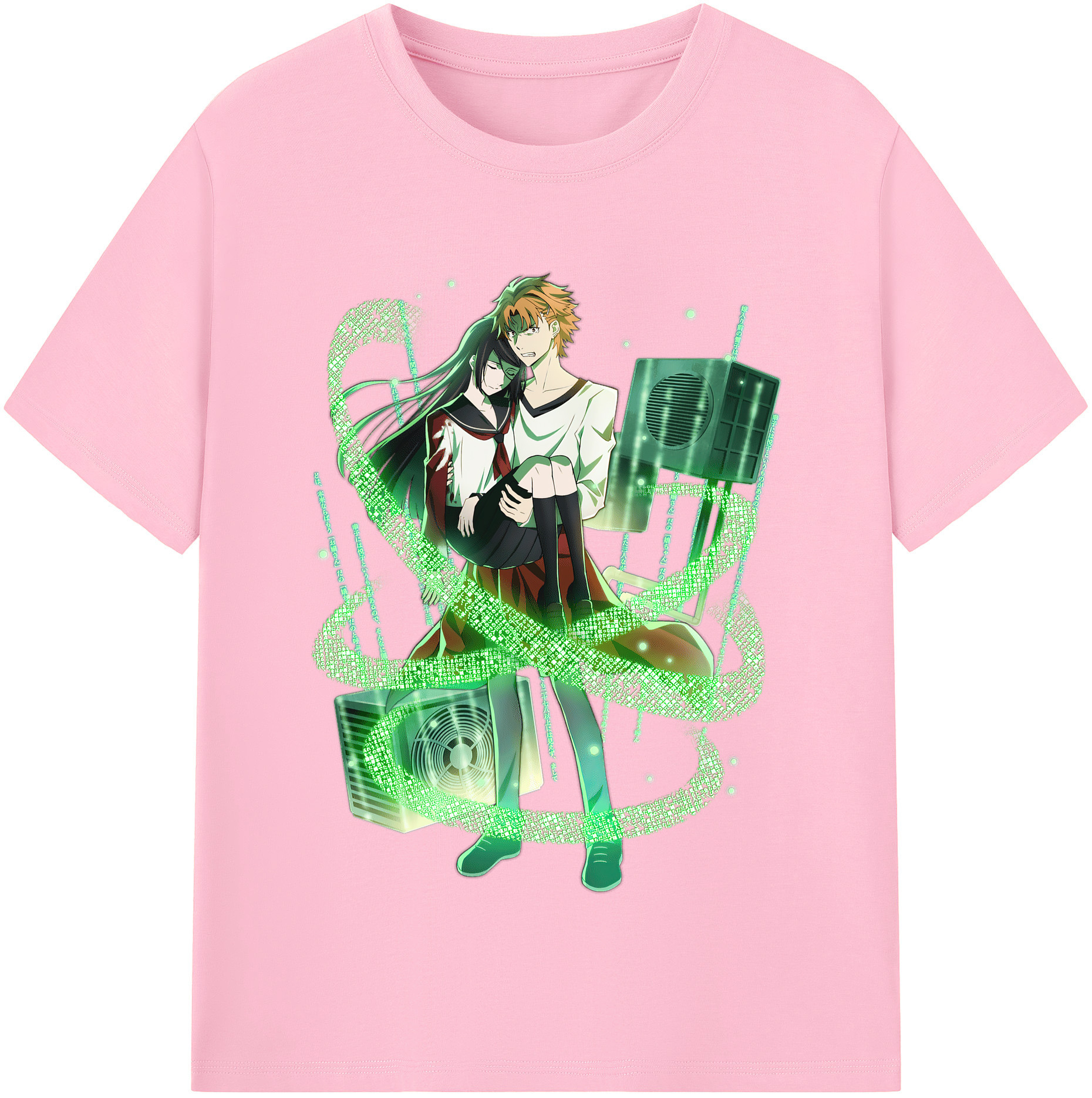 （画像用） 文豪ストレイドッグス Bungo Stray Dogs 綿100％半袖Tシャツ（フロントプリント）