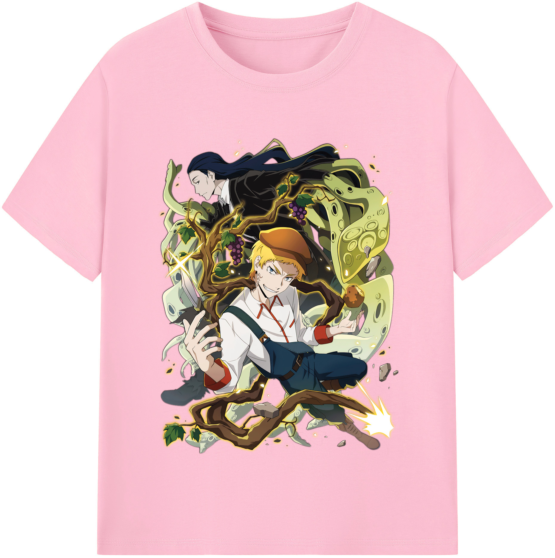 （画像用） 文豪ストレイドッグス Bungo Stray Dogs 綿100％半袖Tシャツ（フロントプリント）