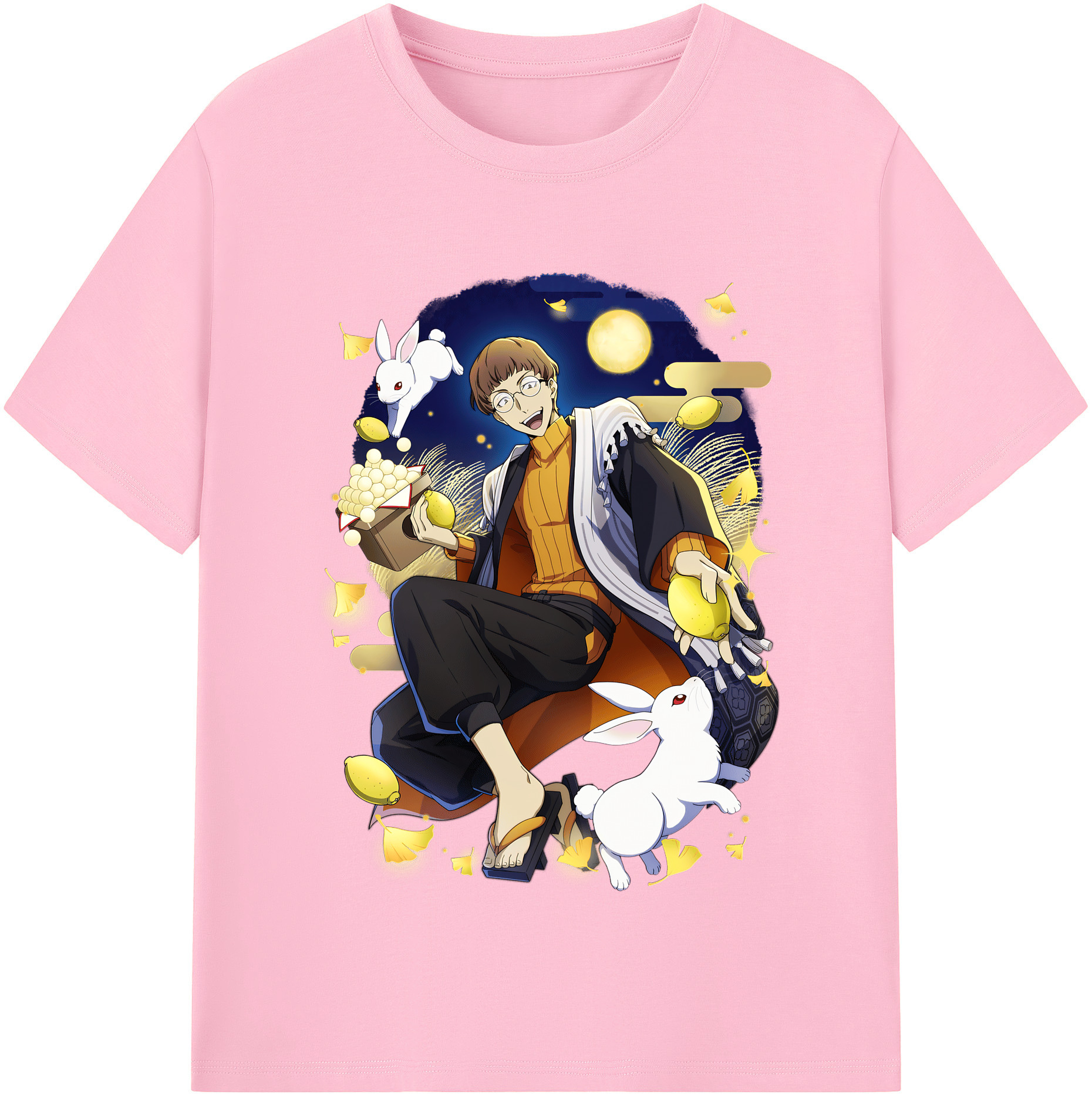 （画像用） 文豪ストレイドッグス Bungo Stray Dogs 綿100％半袖Tシャツ（フロントプリント）