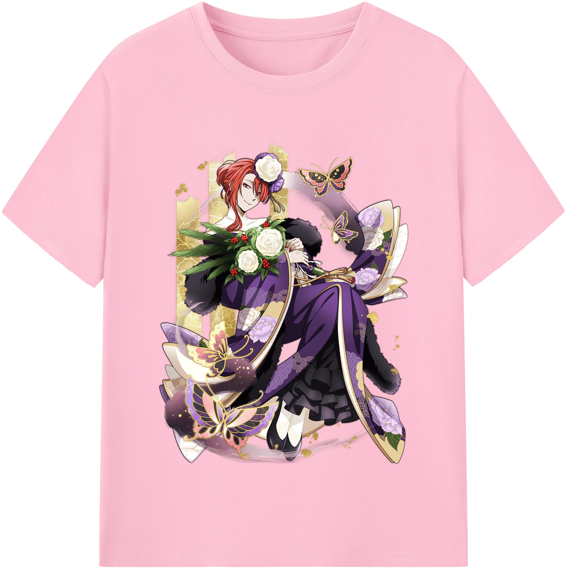 （画像用） 文豪ストレイドッグス Bungo Stray Dogs 綿100％半袖Tシャツ（フロントプリント）