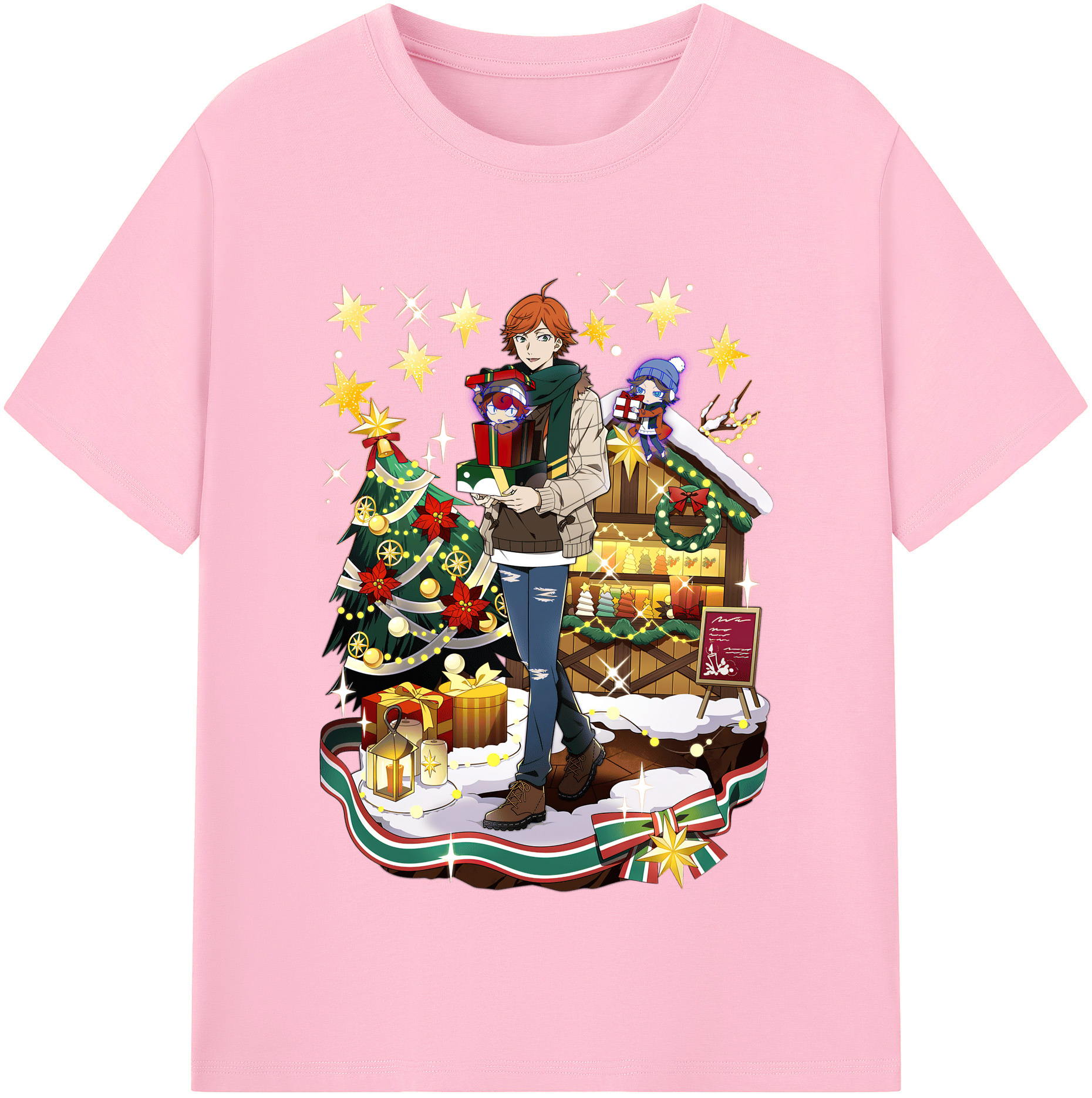 （画像用） 文豪ストレイドッグス Bungo Stray Dogs 綿100％半袖Tシャツ（フロントプリント）