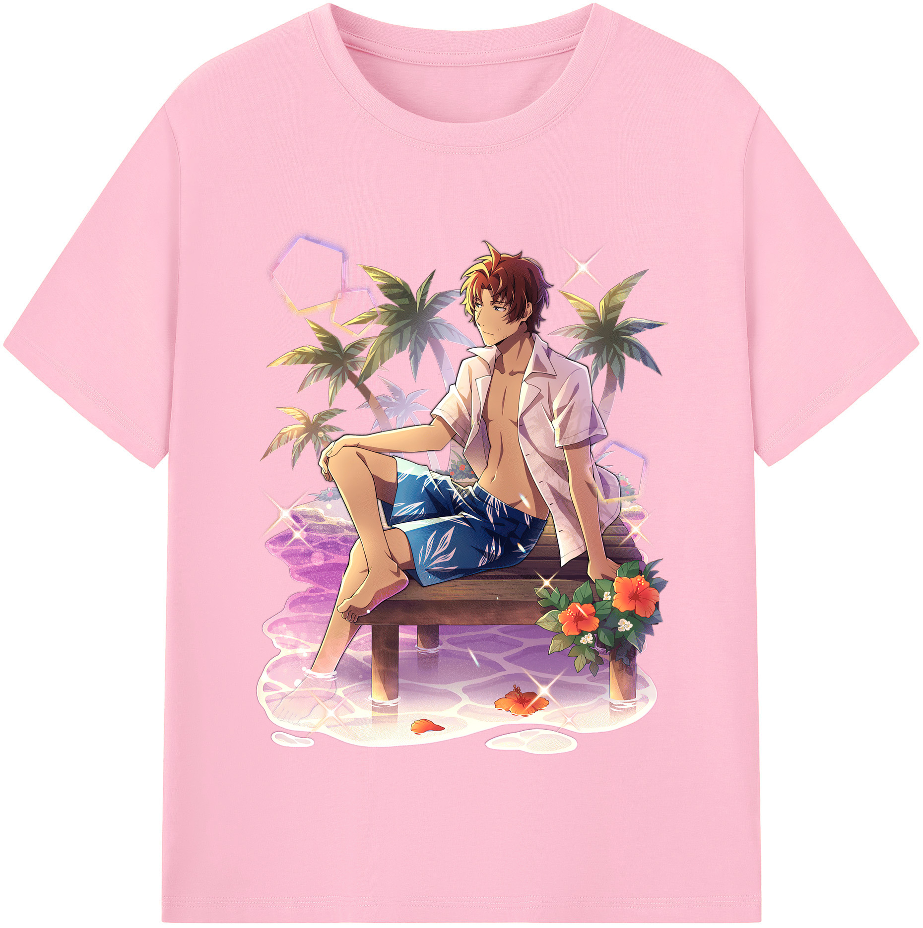 （画像用） 文豪ストレイドッグス Bungo Stray Dogs 綿100％半袖Tシャツ（フロントプリント）