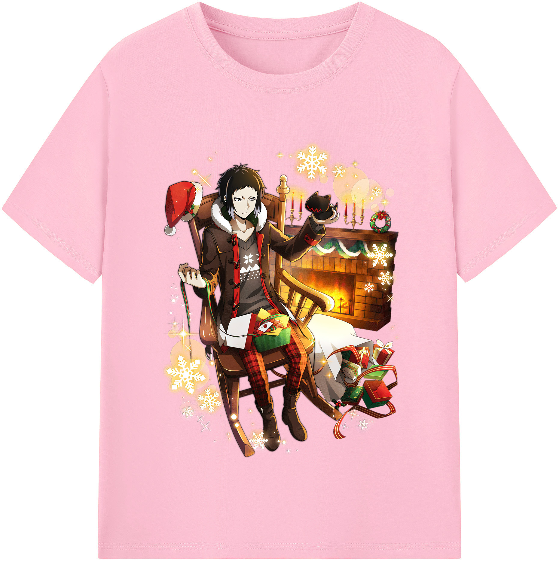 （画像用） 文豪ストレイドッグス Bungo Stray Dogs 綿100％半袖Tシャツ（フロントプリント）