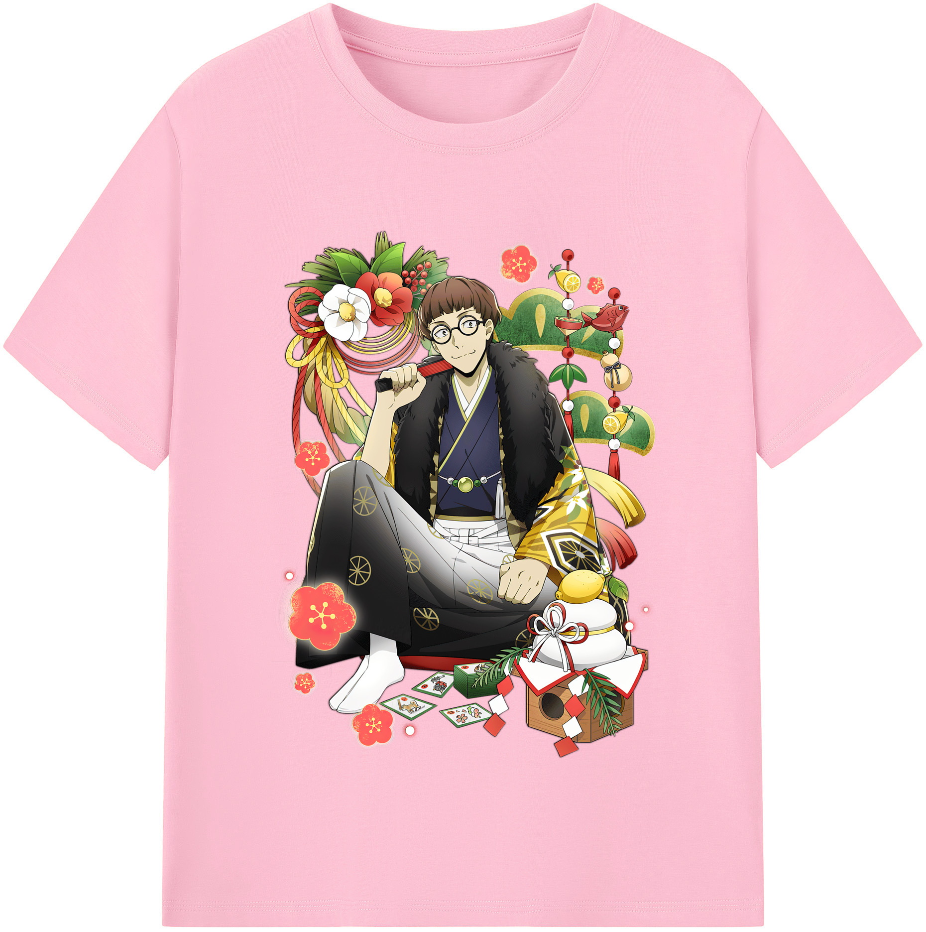 （画像用） 文豪ストレイドッグス Bungo Stray Dogs 綿100％半袖Tシャツ（フロントプリント）