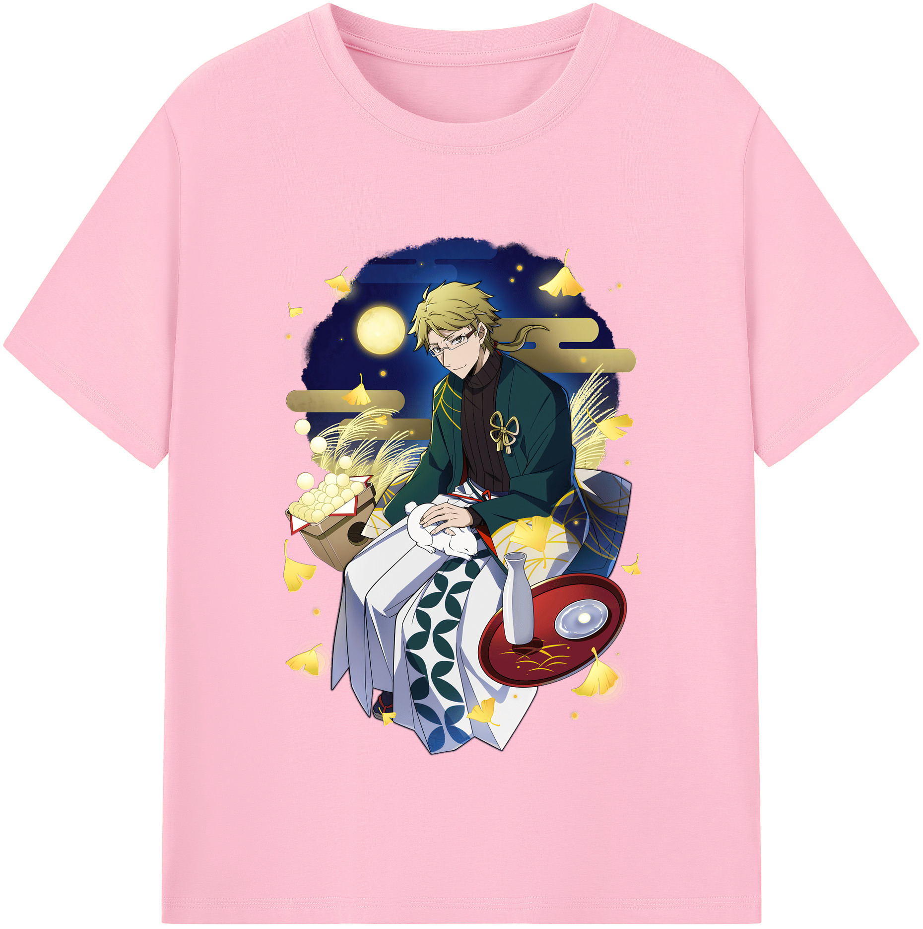 （画像用） 文豪ストレイドッグス Bungo Stray Dogs 綿100％半袖Tシャツ（フロントプリント）