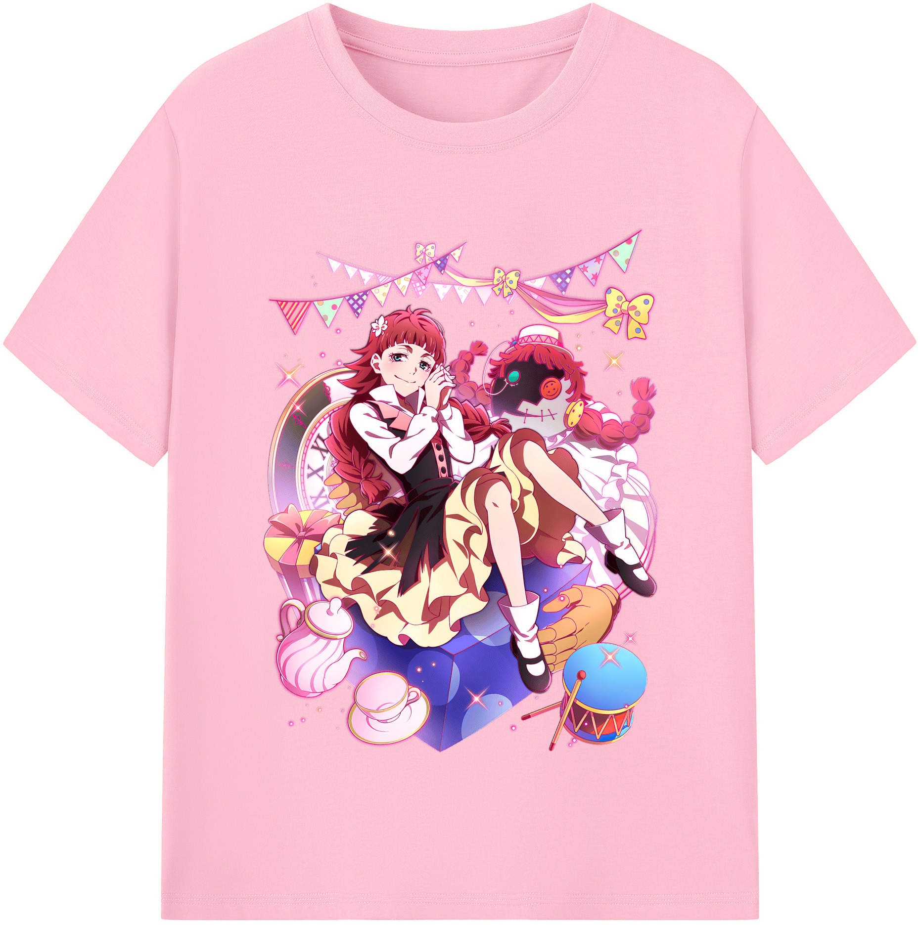 （画像用） 文豪ストレイドッグス Bungo Stray Dogs 綿100％半袖Tシャツ（フロントプリント）
