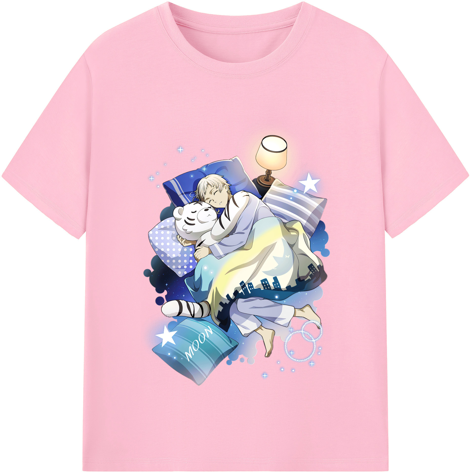 （画像用） 文豪ストレイドッグス Bungo Stray Dogs 綿100％半袖Tシャツ（フロントプリント）