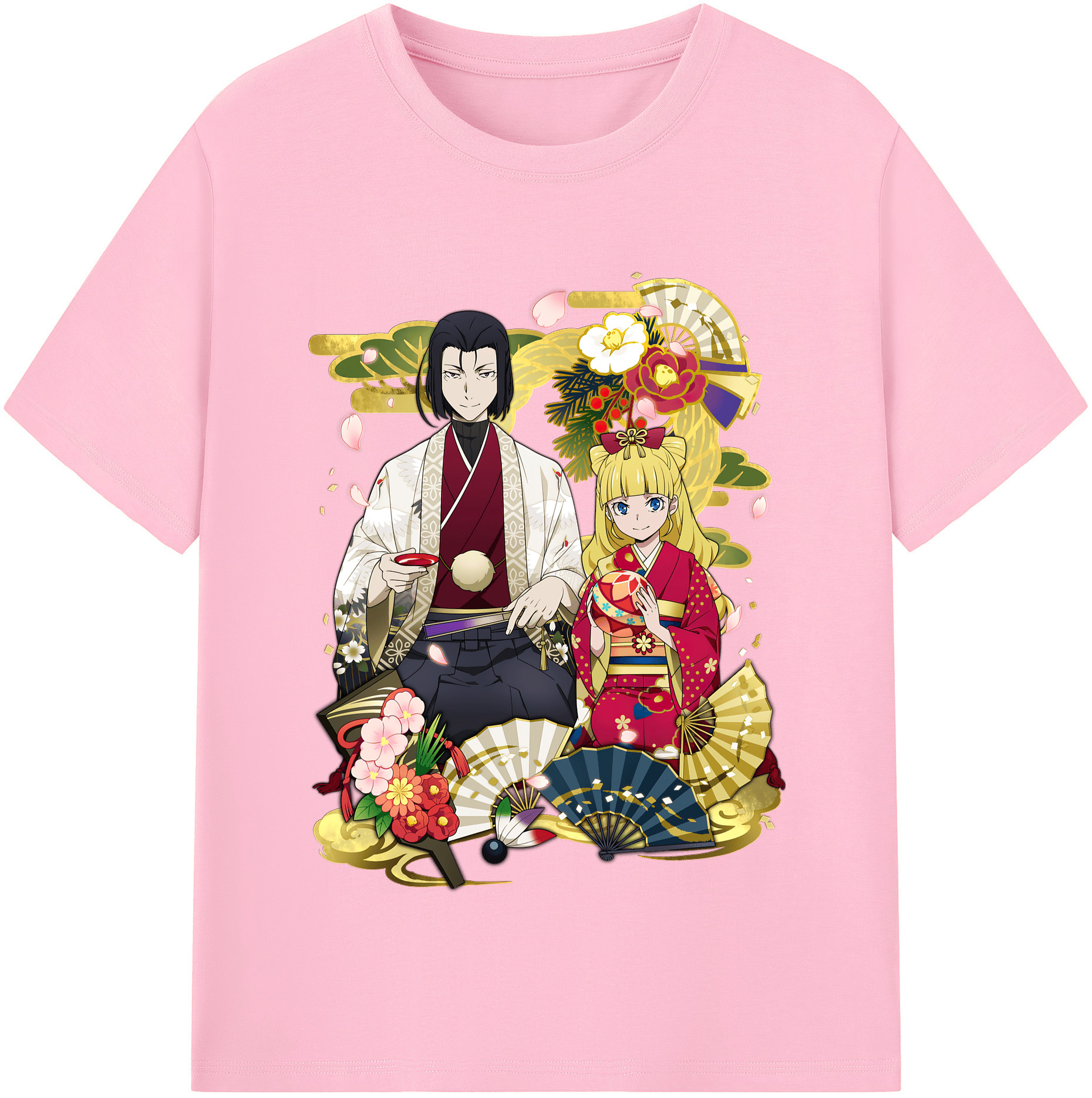 （画像用） 文豪ストレイドッグス Bungo Stray Dogs 綿100％半袖Tシャツ（フロントプリント）