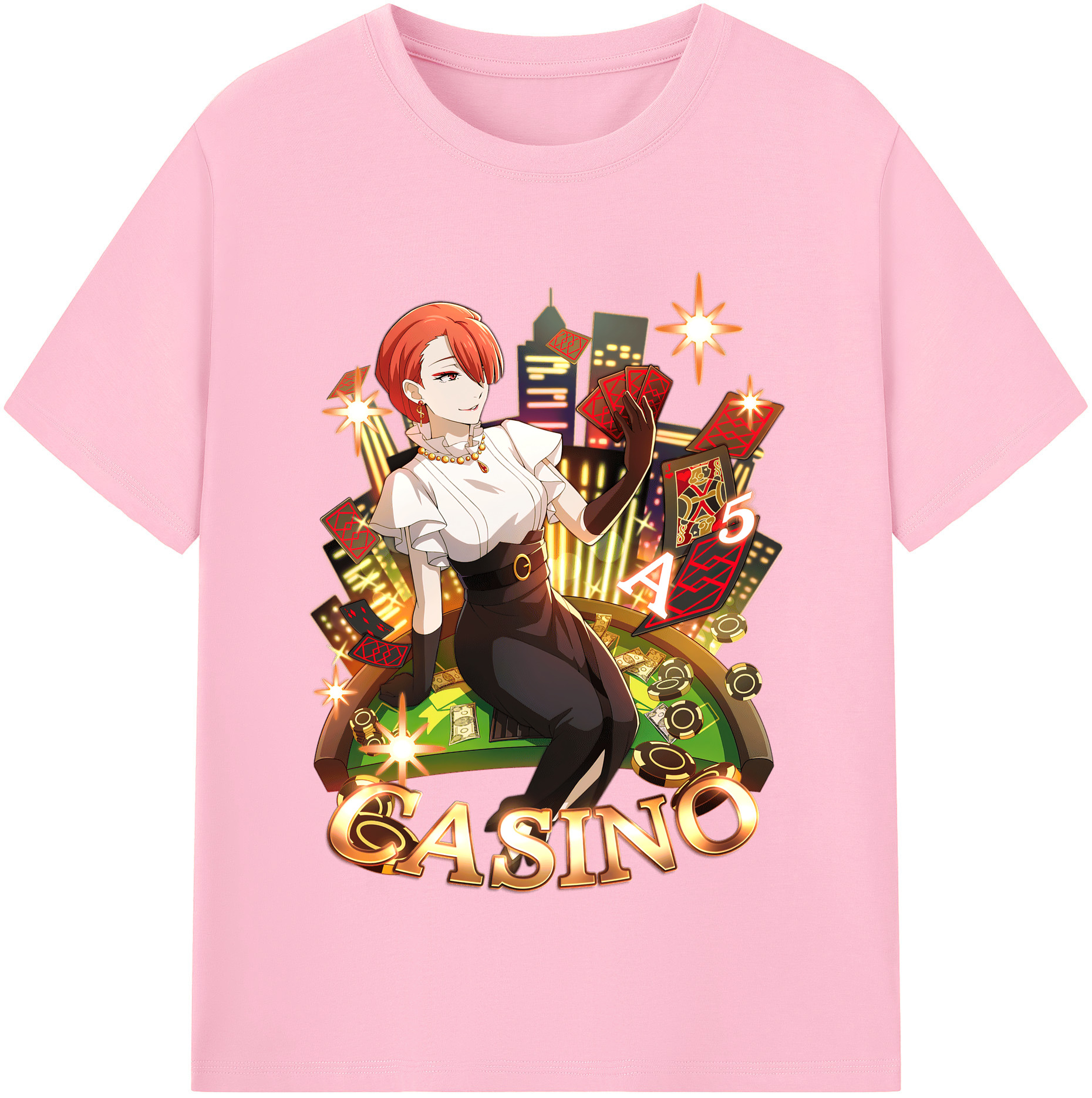 （画像用） 文豪ストレイドッグス Bungo Stray Dogs 綿100％半袖Tシャツ（フロントプリント）