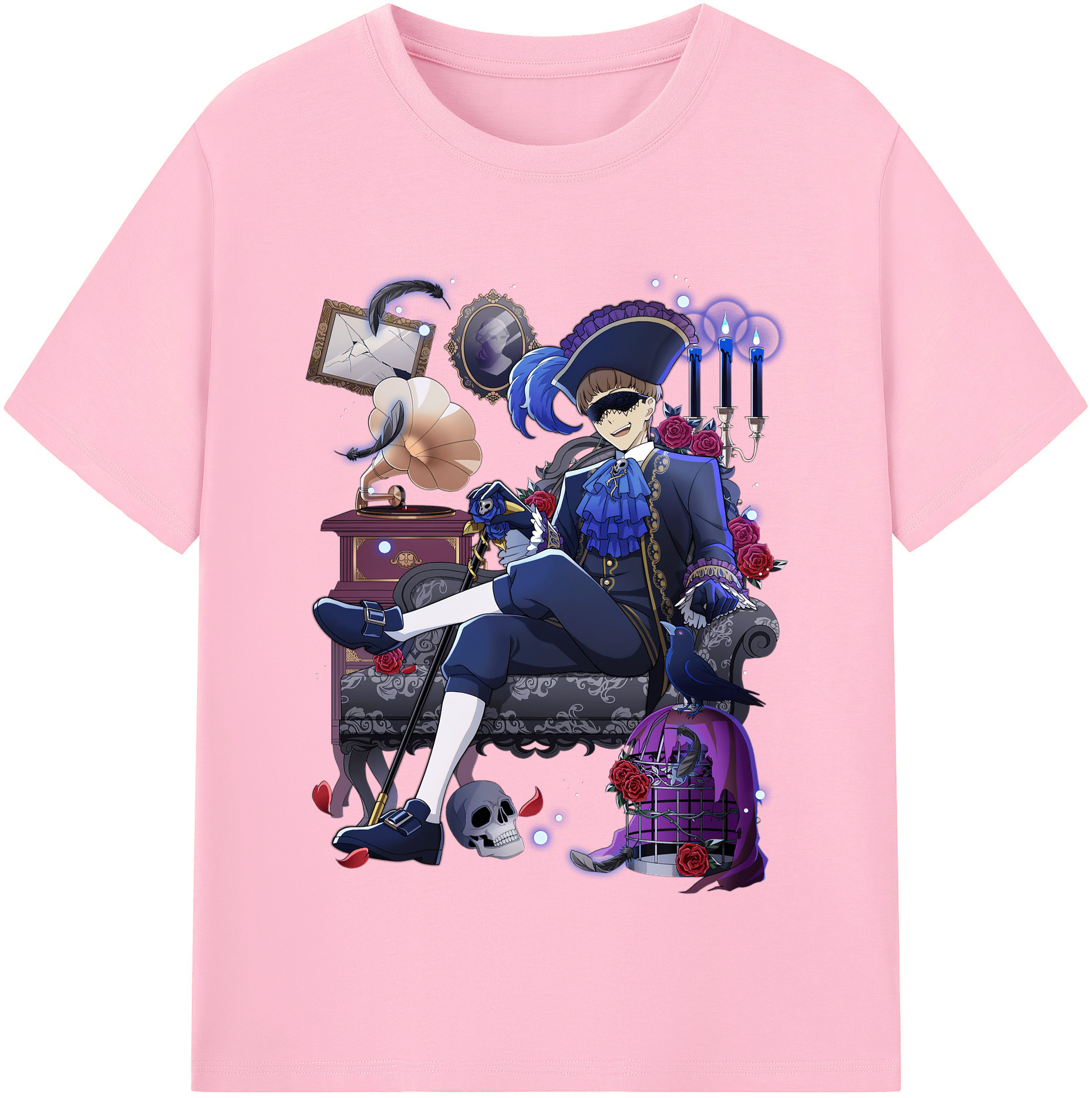 （画像用） 文豪ストレイドッグス Bungo Stray Dogs 綿100％半袖Tシャツ（フロントプリント）