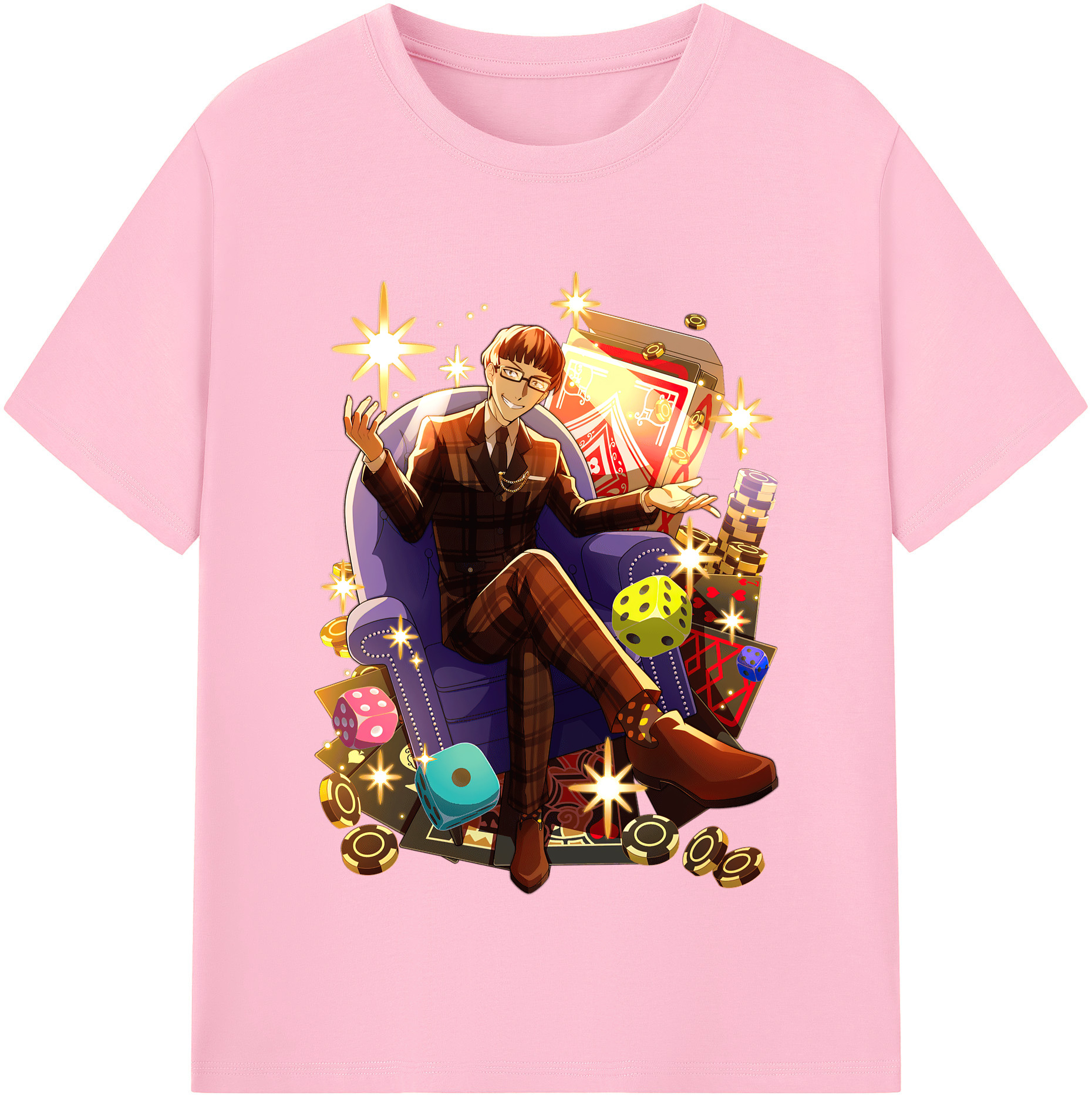 （画像用） 文豪ストレイドッグス Bungo Stray Dogs 綿100％半袖Tシャツ（フロントプリント）