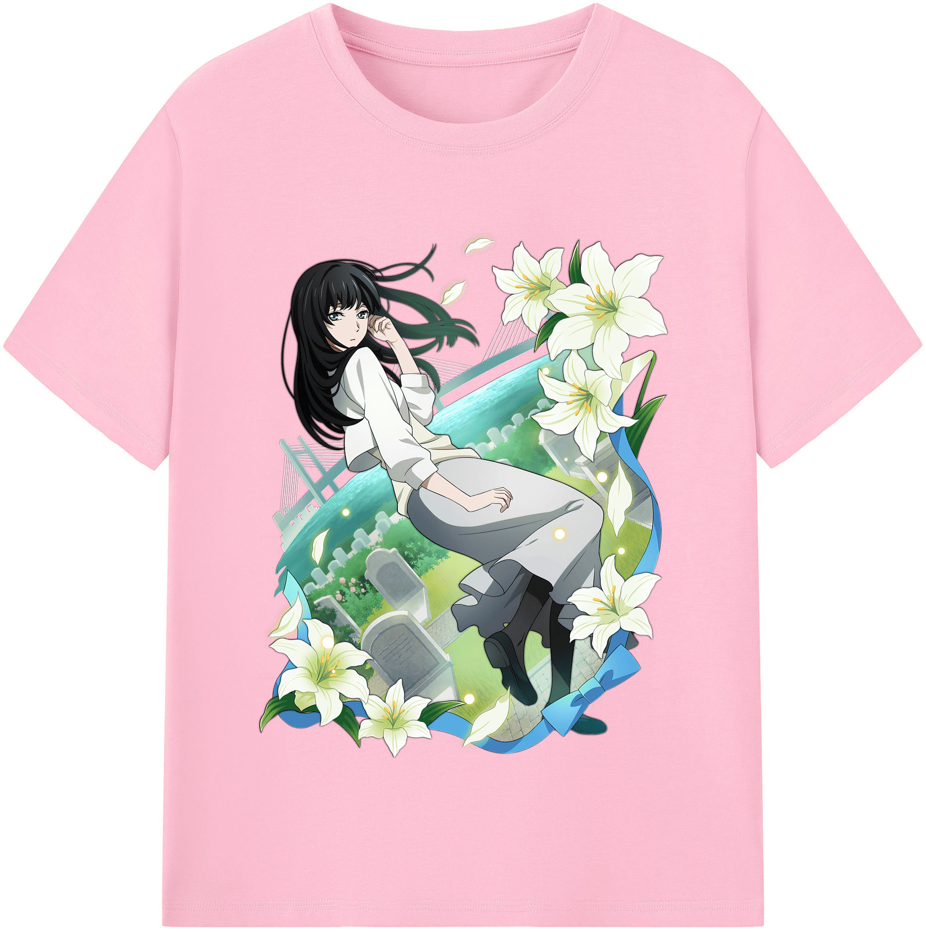 （画像用） 文豪ストレイドッグス Bungo Stray Dogs 綿100％半袖Tシャツ（フロントプリント）