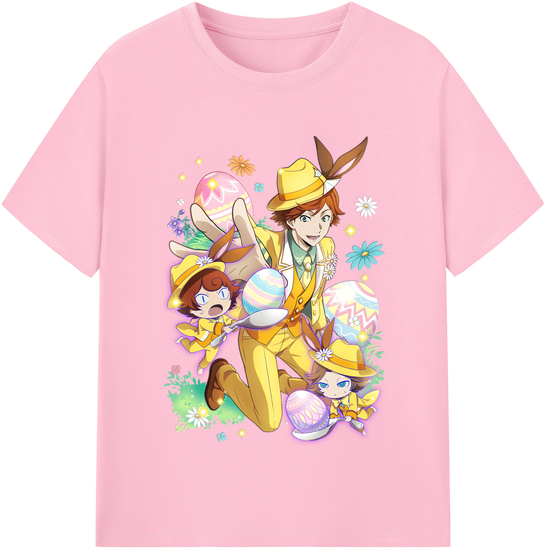 （画像用） 文豪ストレイドッグス Bungo Stray Dogs 綿100％半袖Tシャツ（フロントプリント）