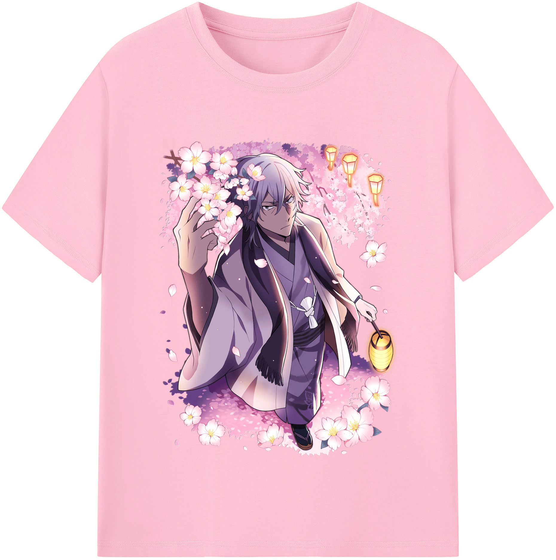 （画像用） 文豪ストレイドッグス Bungo Stray Dogs 綿100％半袖Tシャツ（フロントプリント）