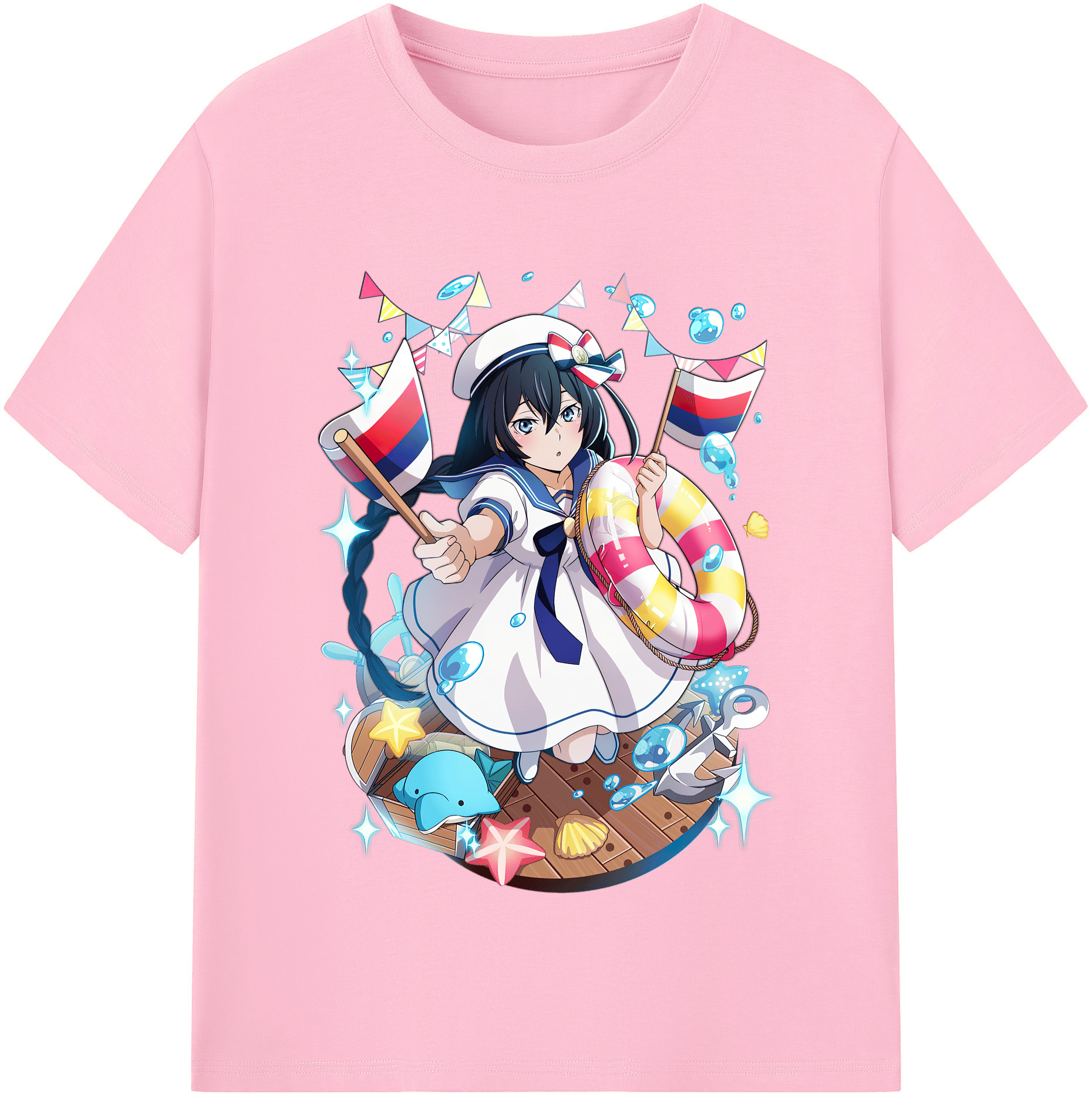 （画像用） 文豪ストレイドッグス Bungo Stray Dogs 綿100％半袖Tシャツ（フロントプリント）
