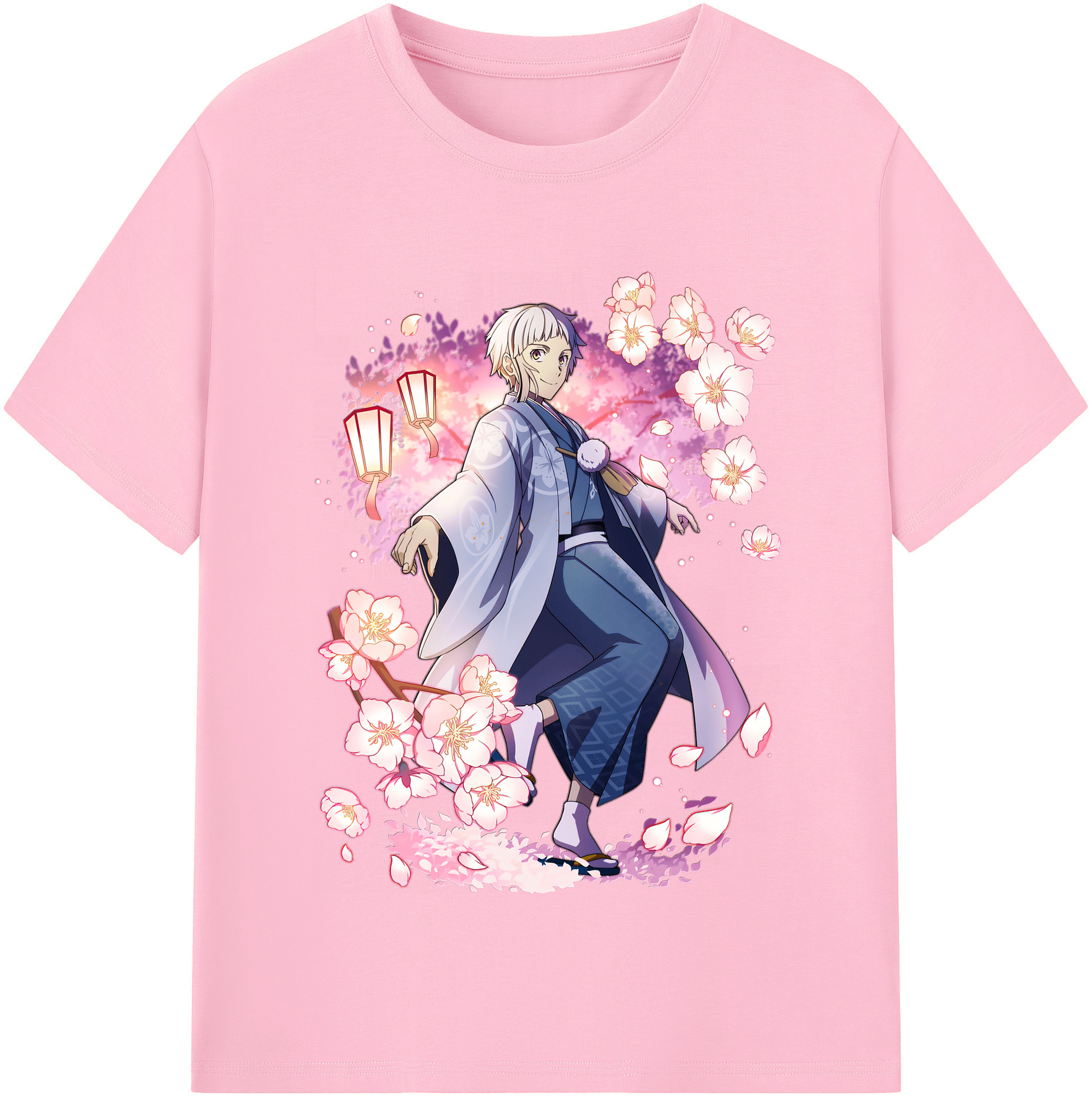 （画像用） 文豪ストレイドッグス Bungo Stray Dogs 綿100％半袖Tシャツ（フロントプリント）