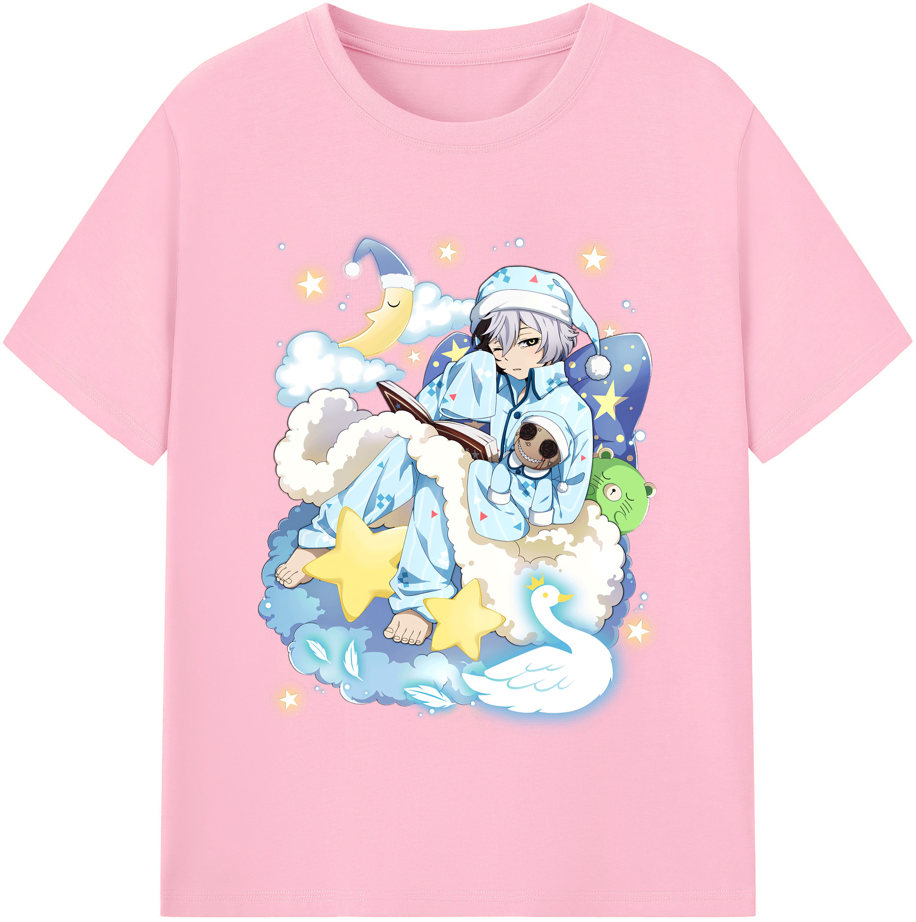 （画像用） 文豪ストレイドッグス Bungo Stray Dogs 綿100％半袖Tシャツ（フロントプリント）