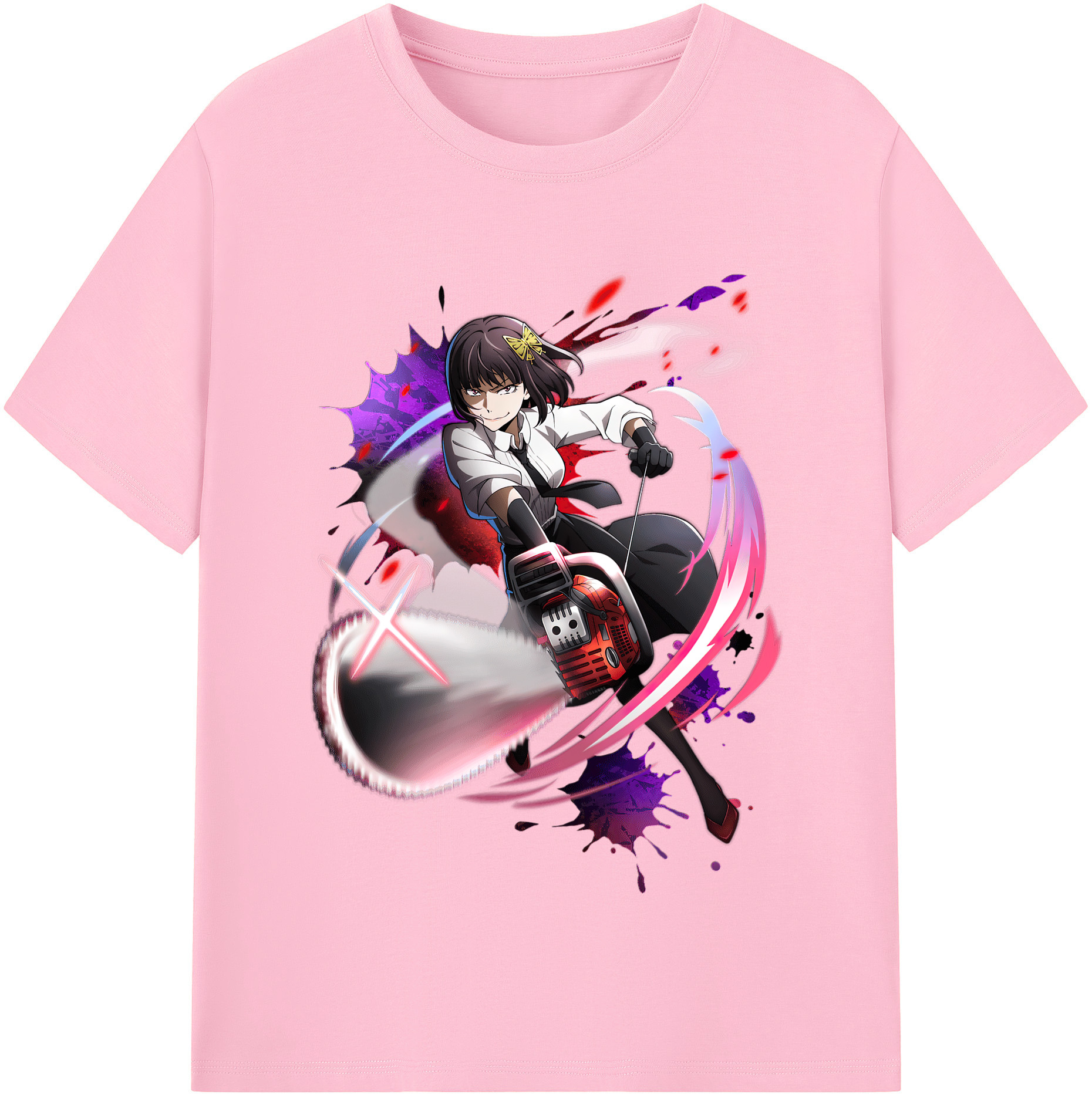（画像用） 文豪ストレイドッグス Bungo Stray Dogs 綿100％半袖Tシャツ（フロントプリント）