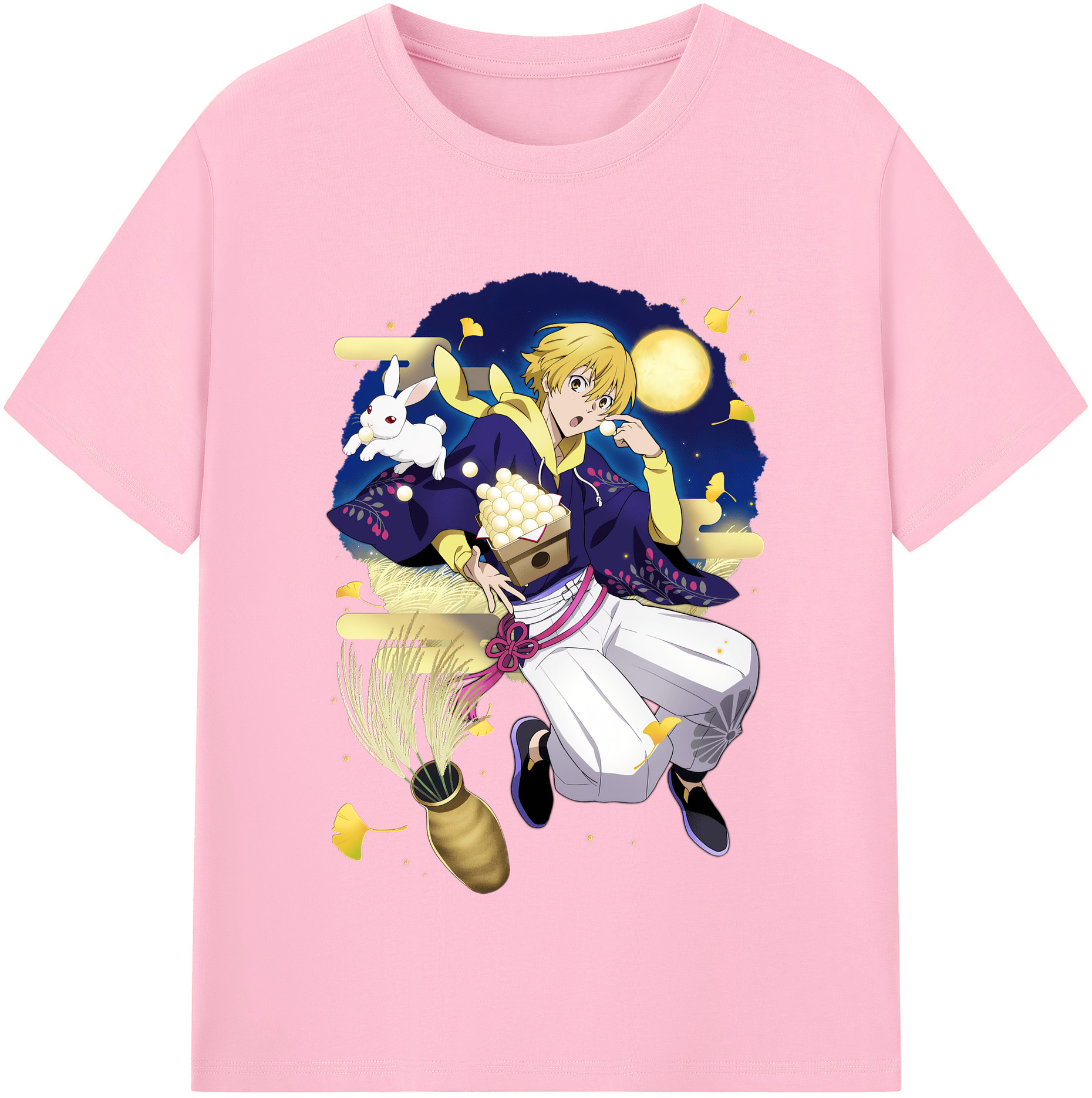 （画像用） 文豪ストレイドッグス Bungo Stray Dogs 綿100％半袖Tシャツ（フロントプリント）