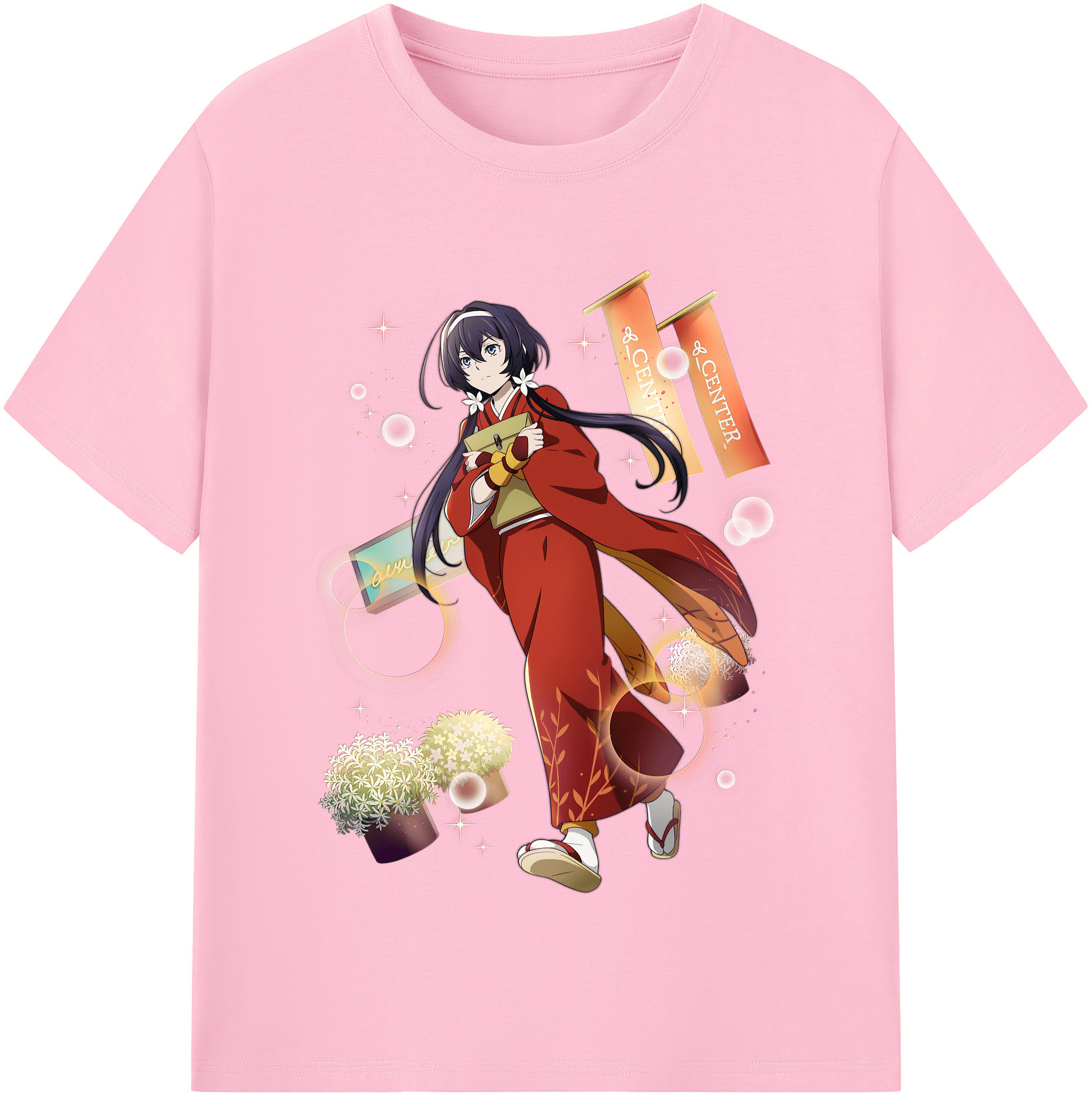 （画像用） 文豪ストレイドッグス Bungo Stray Dogs 綿100％半袖Tシャツ（フロントプリント）