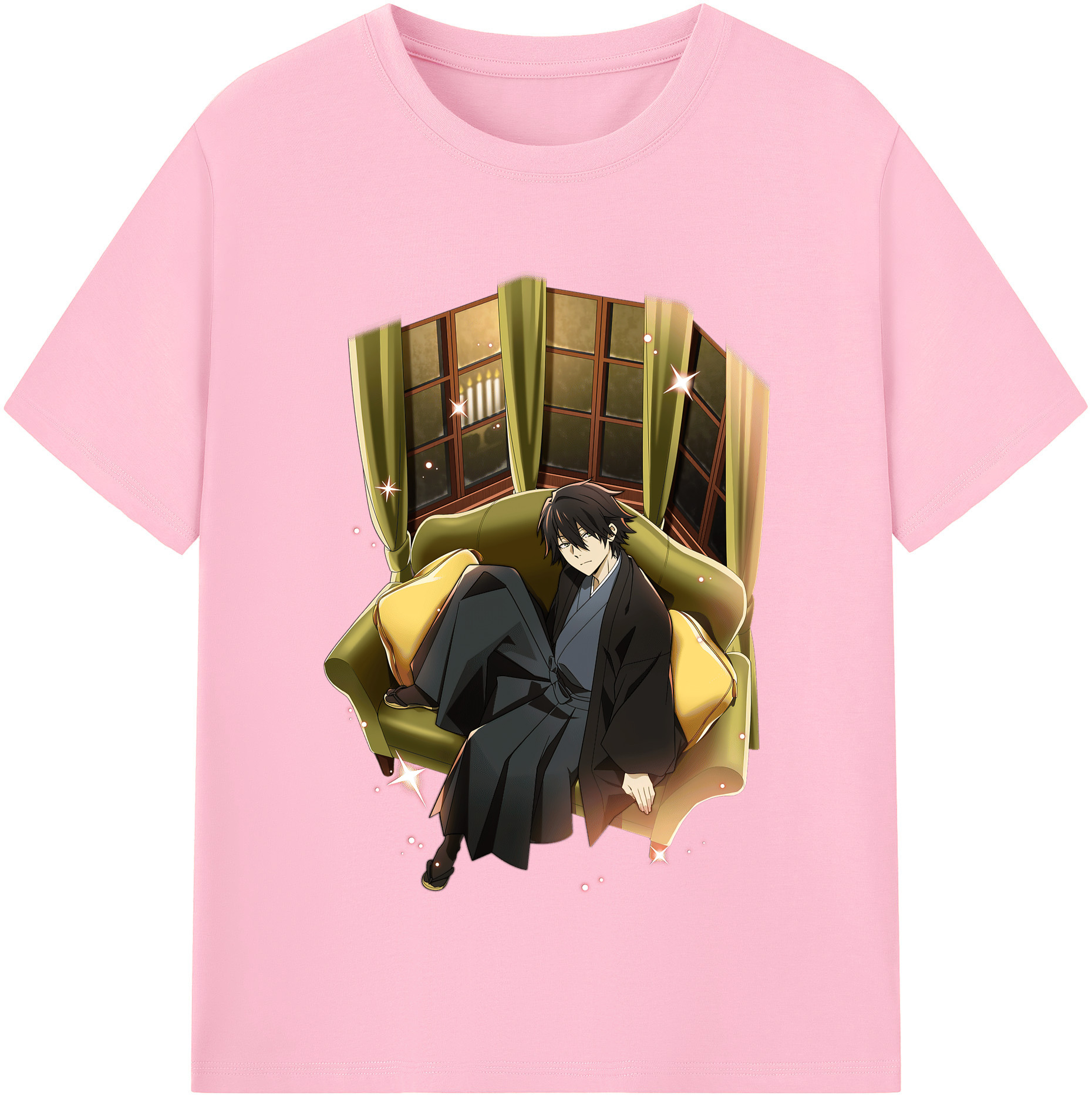 （画像用） 文豪ストレイドッグス Bungo Stray Dogs 綿100％半袖Tシャツ（フロントプリント）