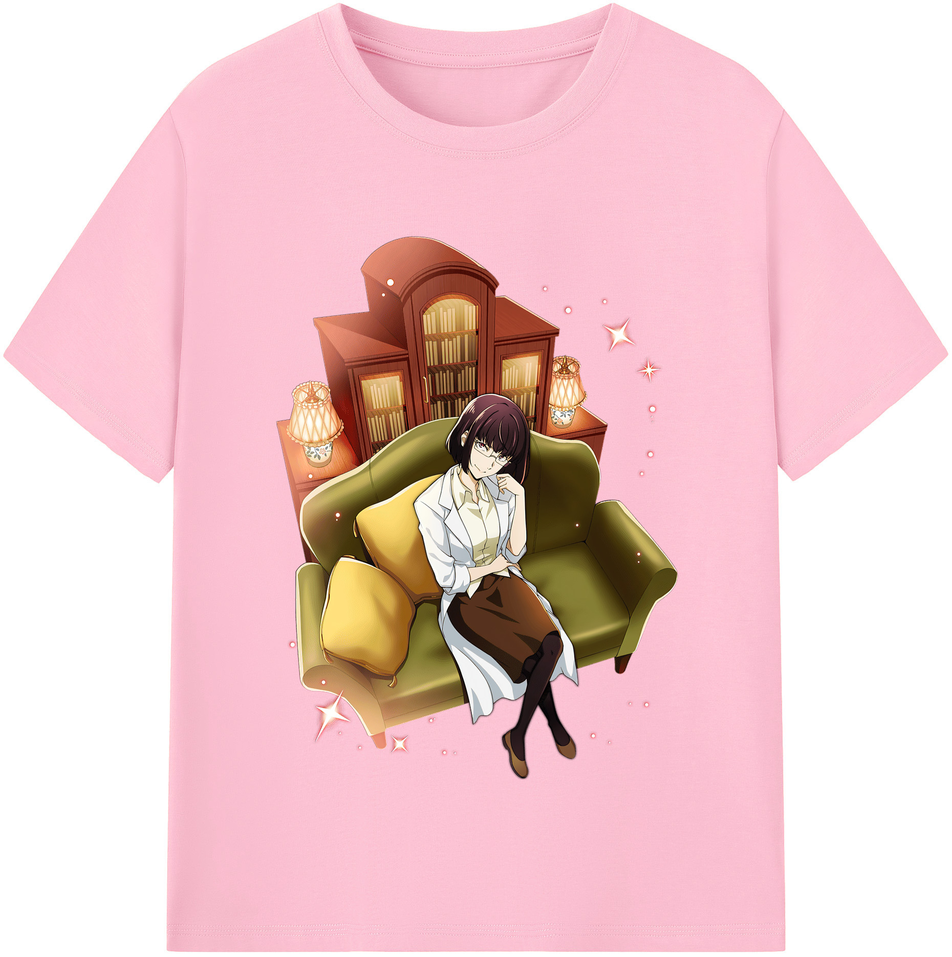 （画像用） 文豪ストレイドッグス Bungo Stray Dogs 綿100％半袖Tシャツ（フロントプリント）